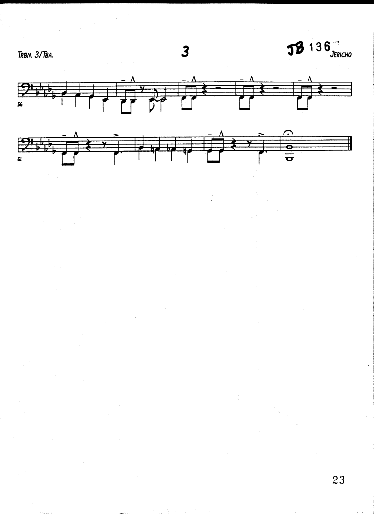 Jericho - Trombone 3,Tba — page 3