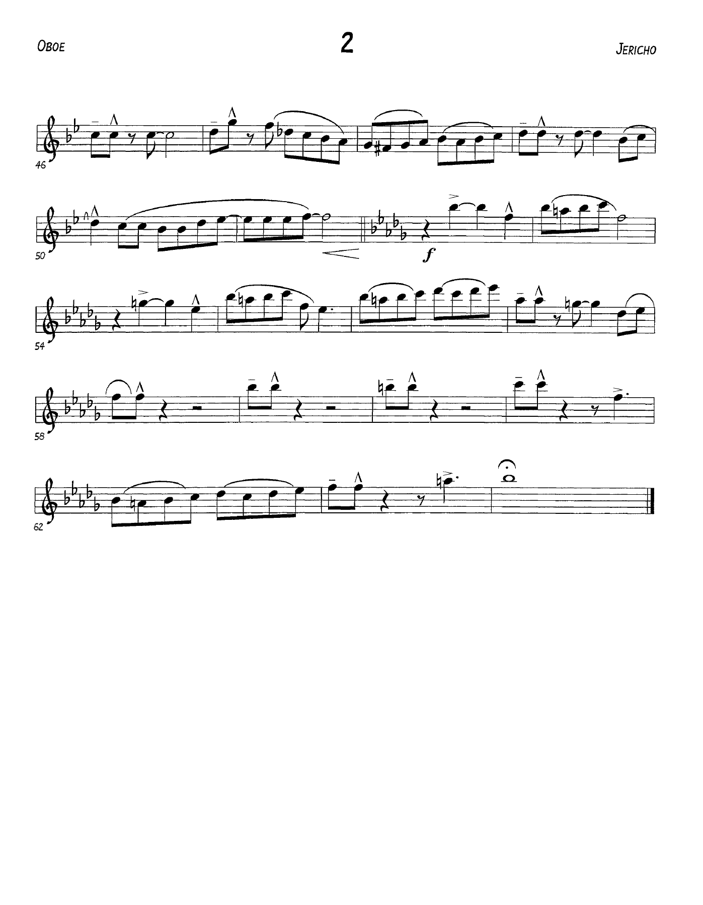 Jericho-Oboe — page 2