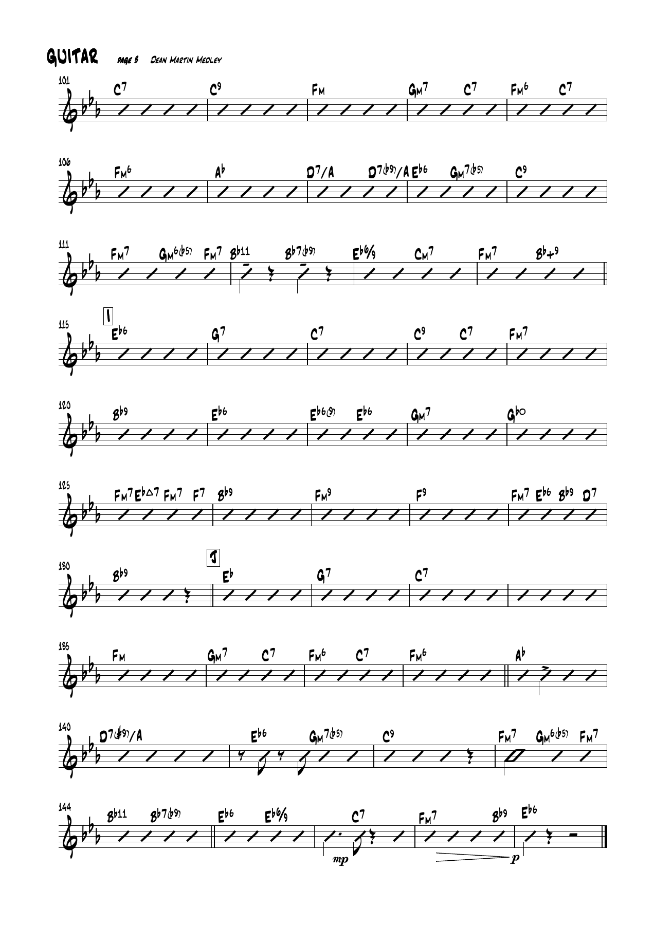 DeanMartinMedleyGUITAR — page 3