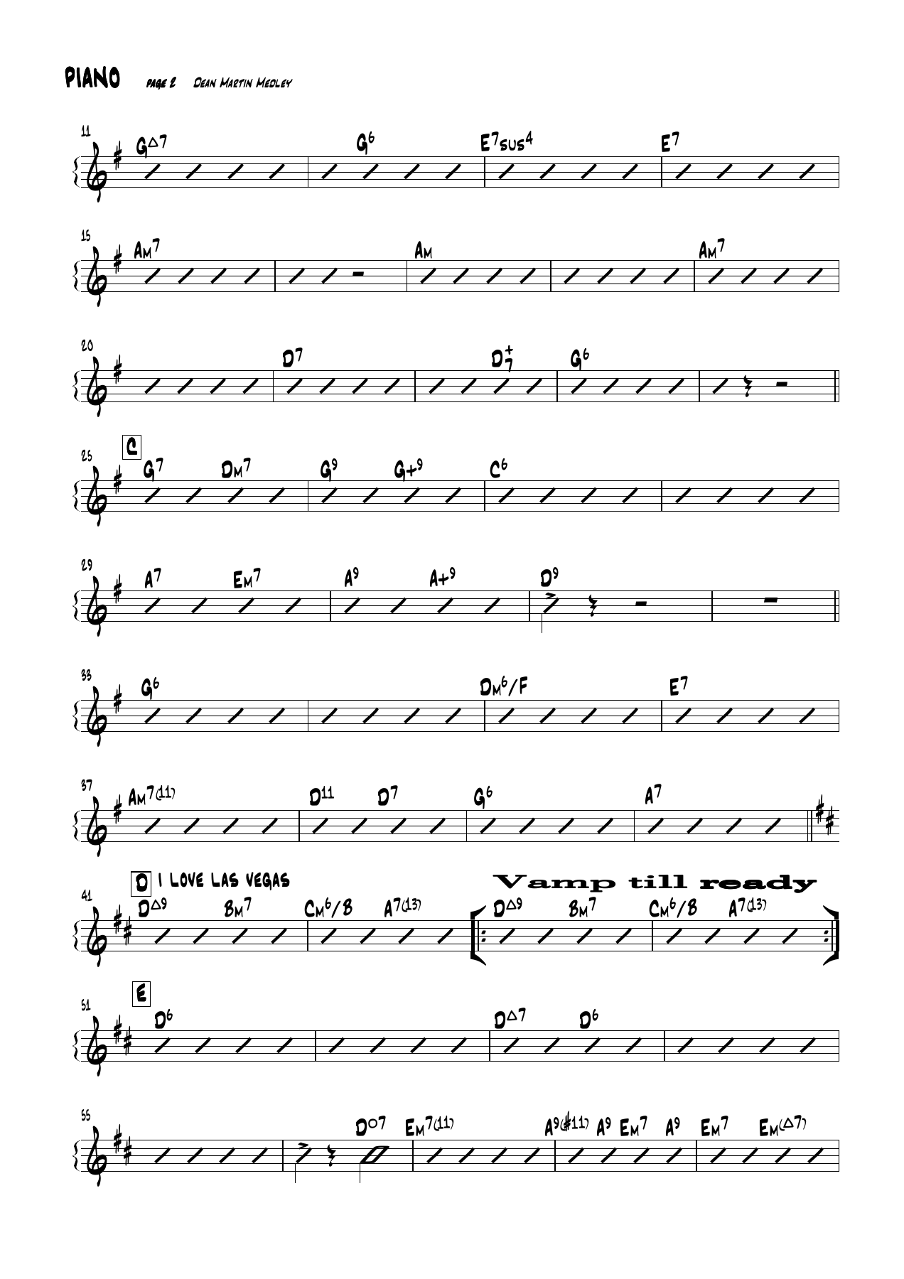 DeanMartinMedleyPIANO — page 2