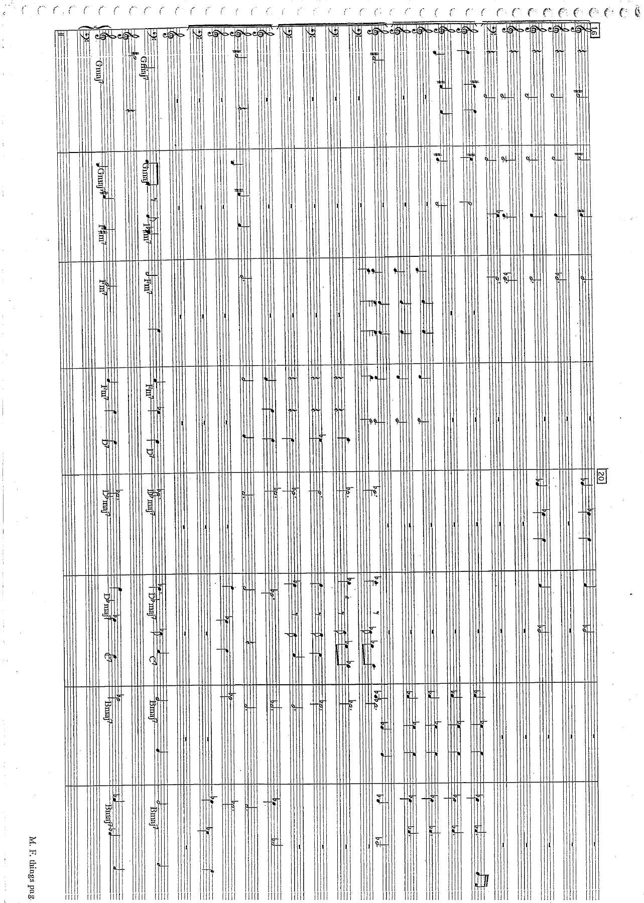 my favourite things score — page 3