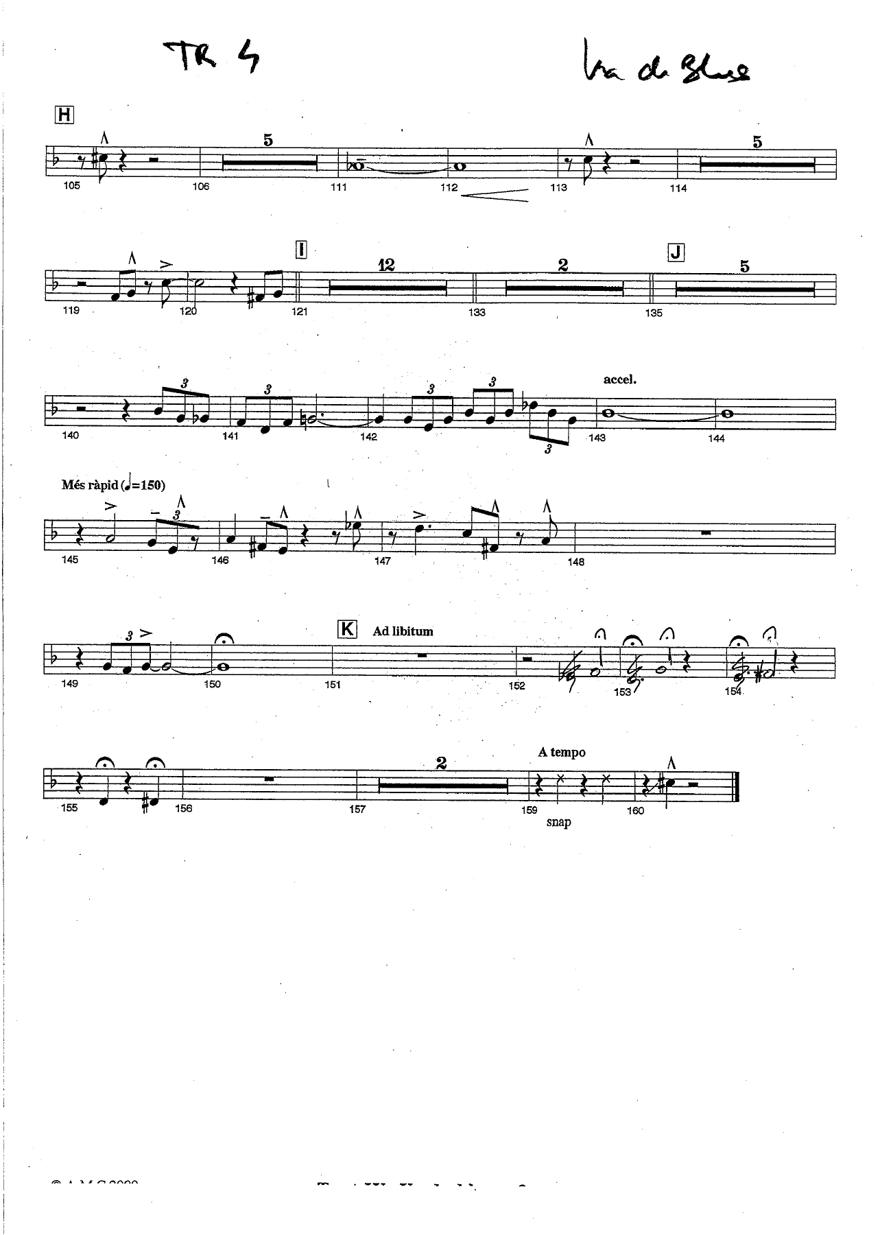Va de blues Trumpet — page 2