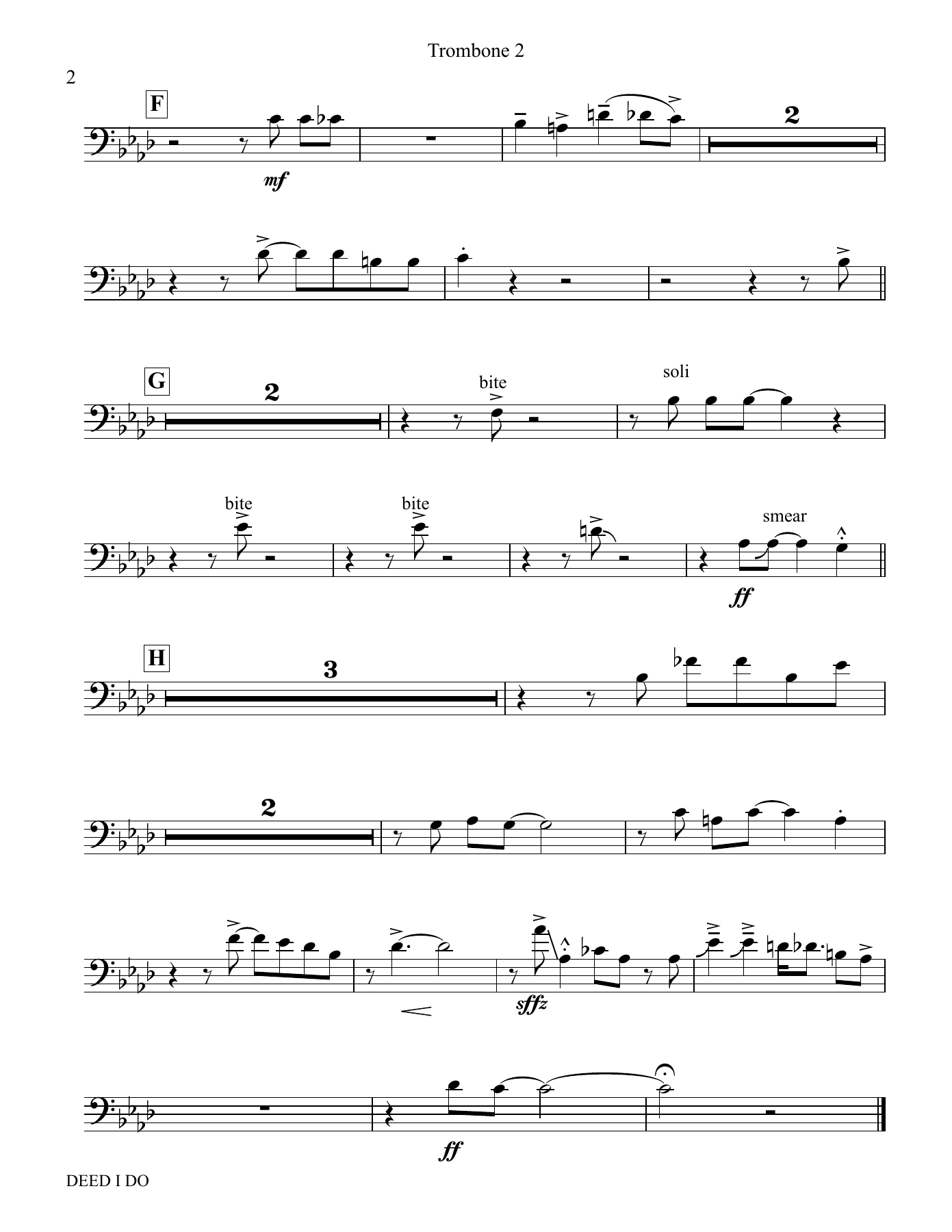 Trombone-2 — page 2