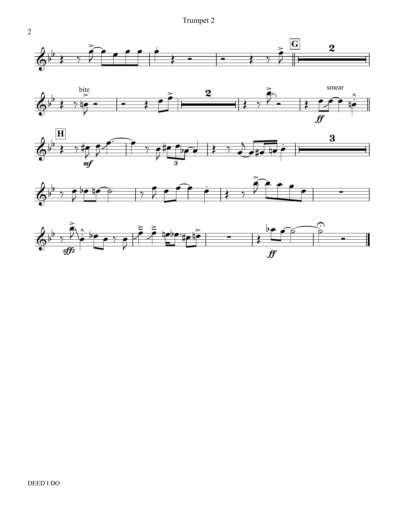 Trumpet-2 — page 2