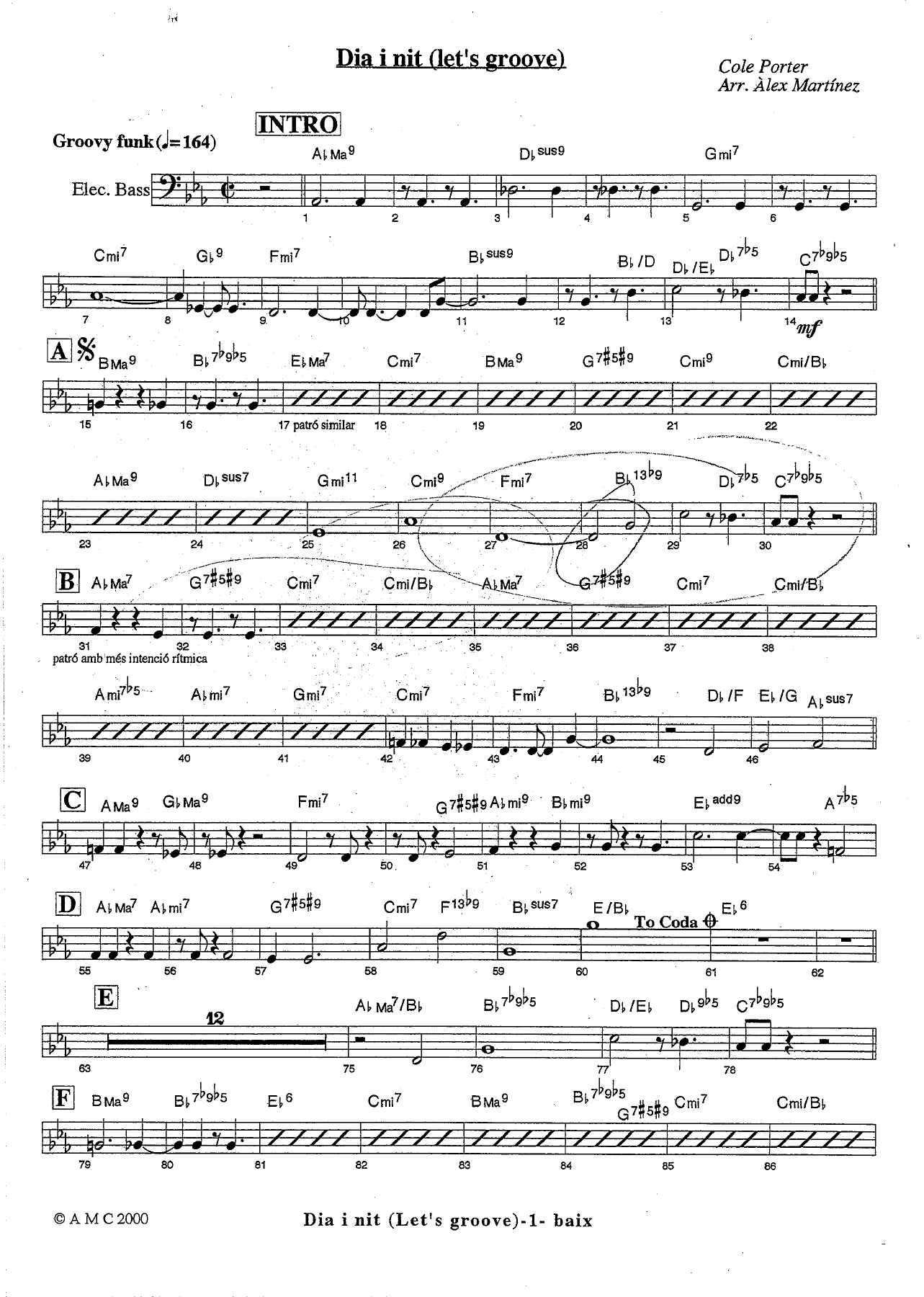 dia i nit BAIX — sheet music cover (first page)