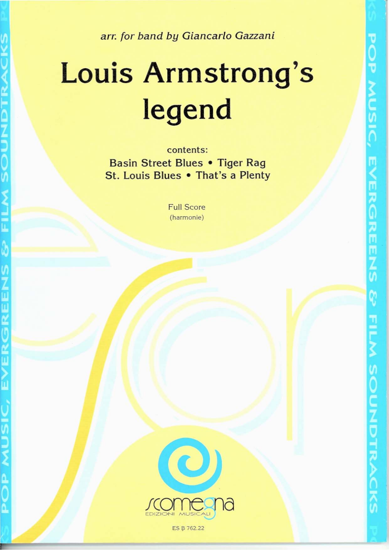Louis Armstrong's Legend — Konzertkapelle sheet music by G.Gazzani | Dixieland