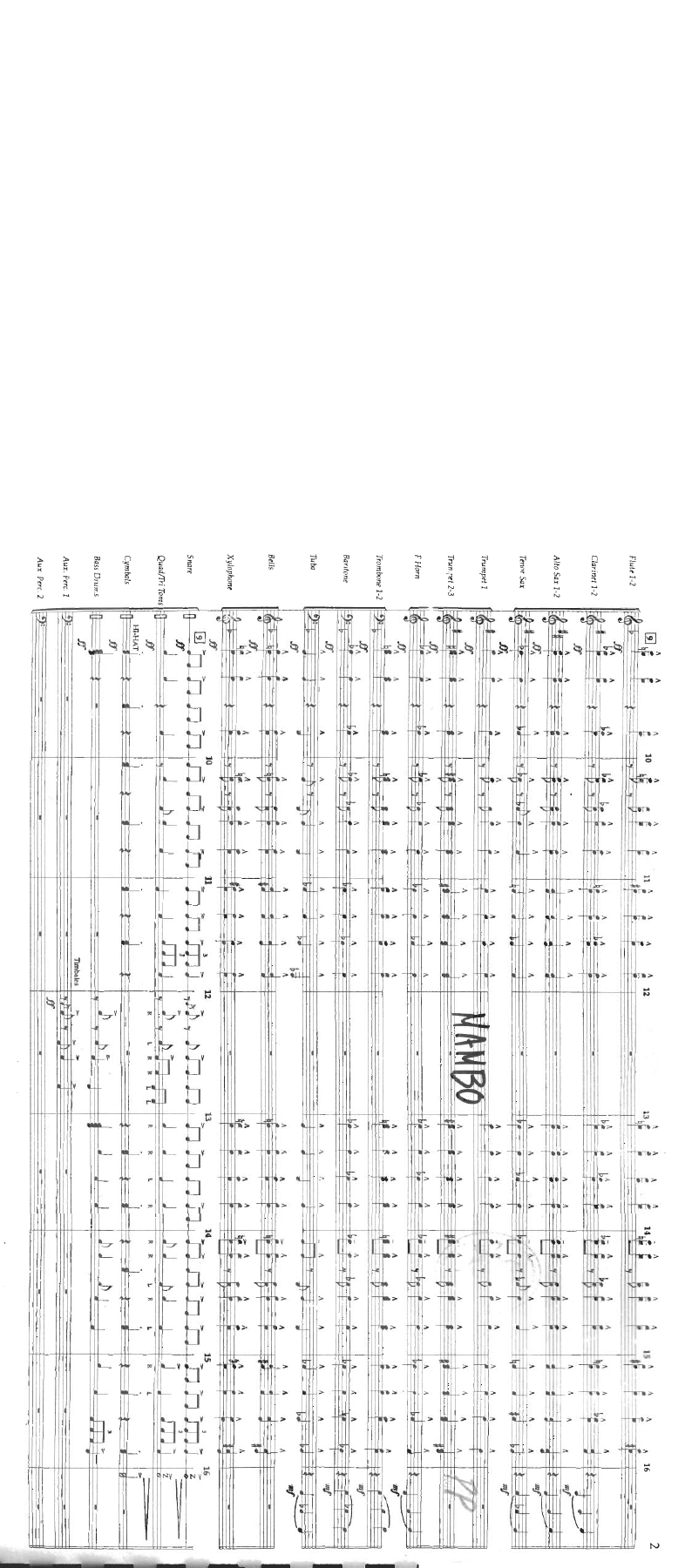 Mambo from West side story - Leonard Bernstein — page 2