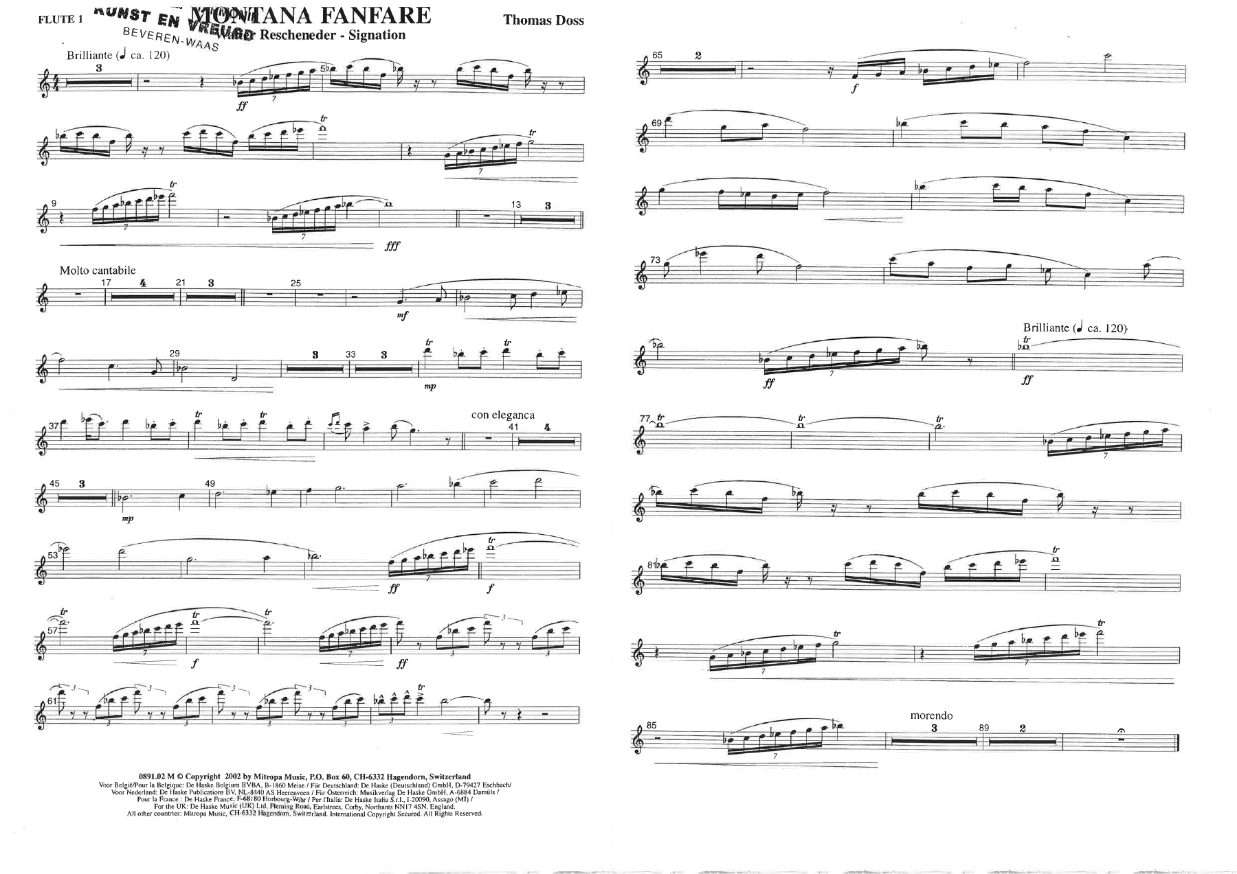Montana Fanfare — page 2