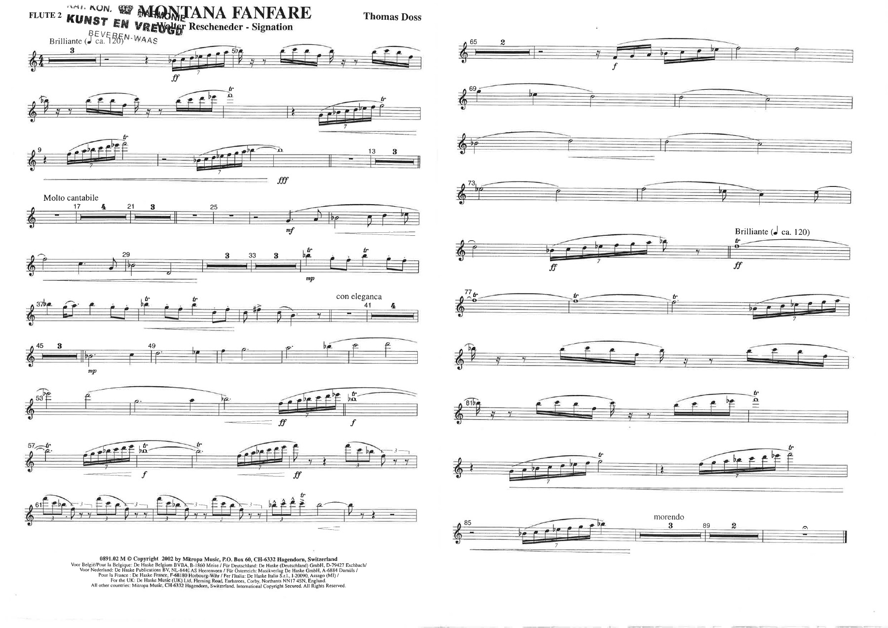 Montana Fanfare — page 3