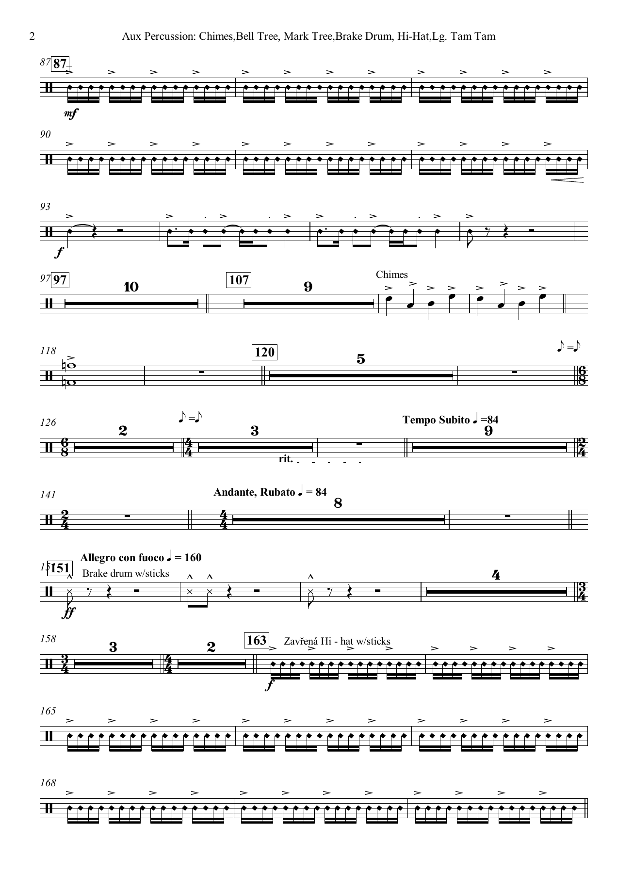 aux percussion — page 2
