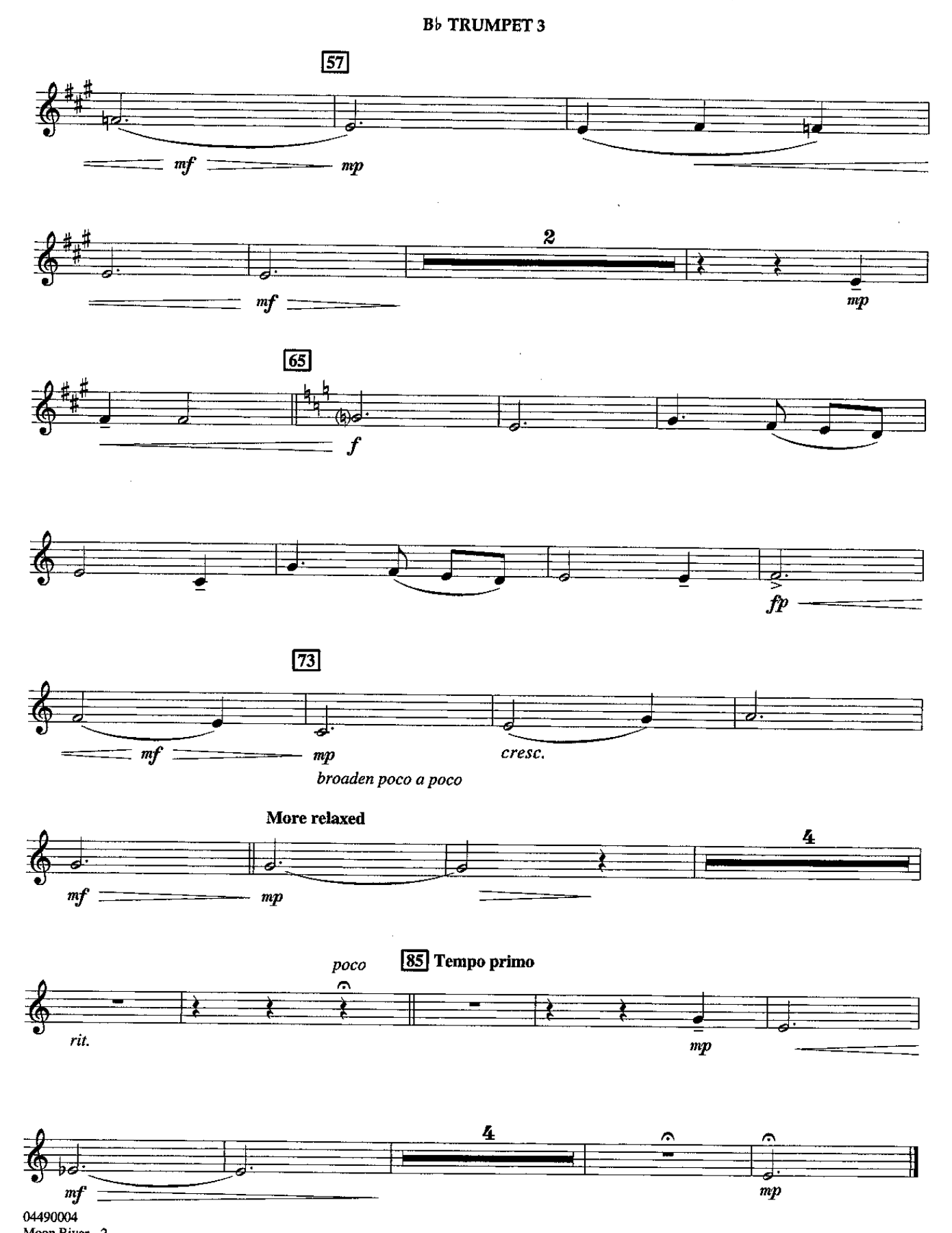 12 Trumpet III — page 2