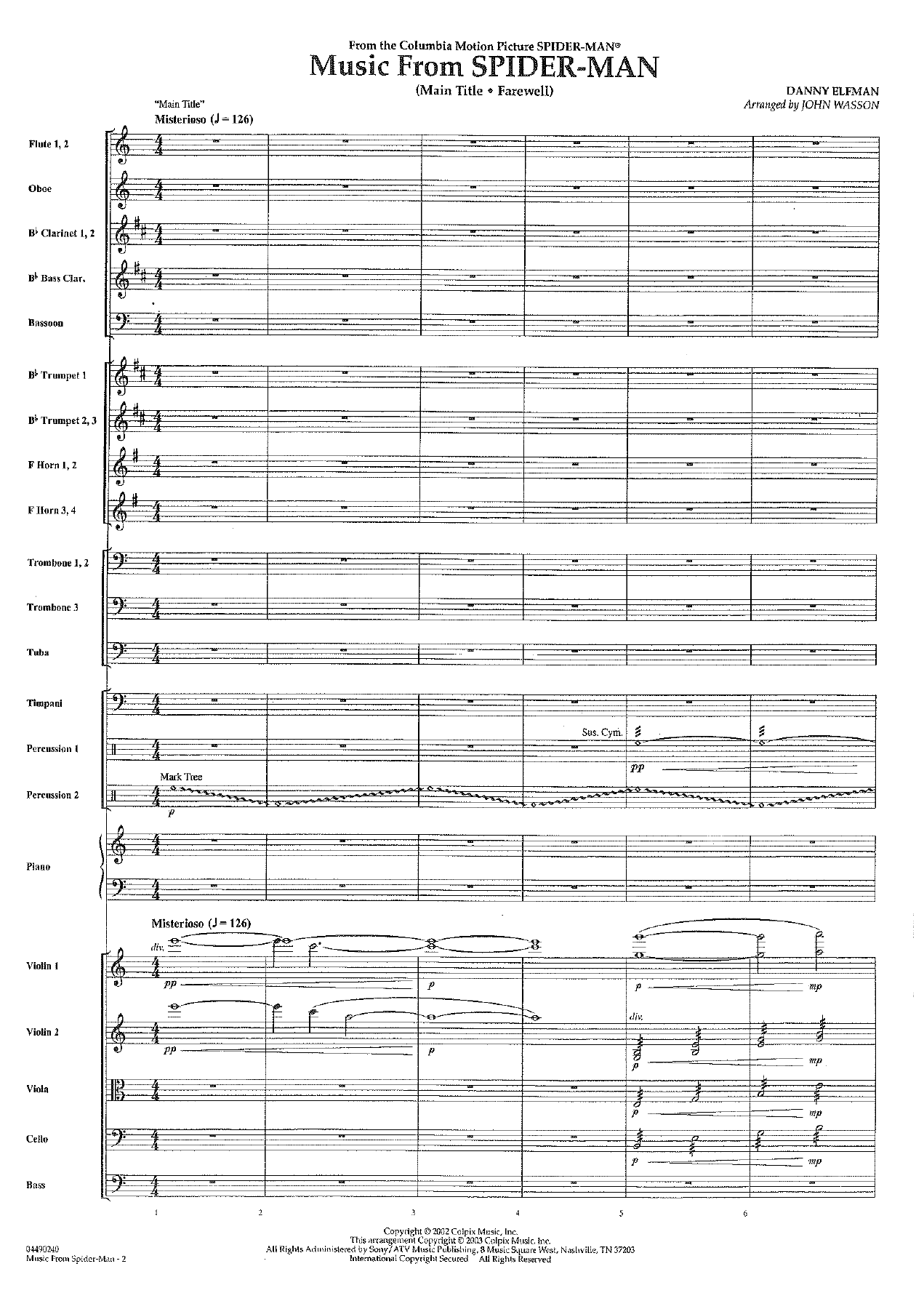 Music From Spider-Man — page 2