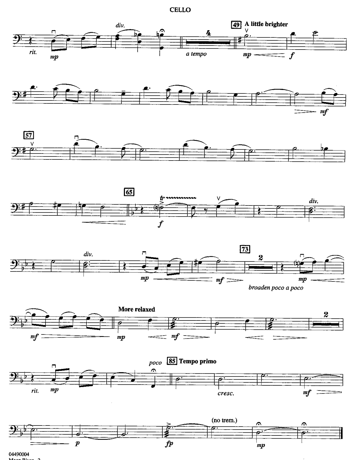 24 Violoncello — page 2