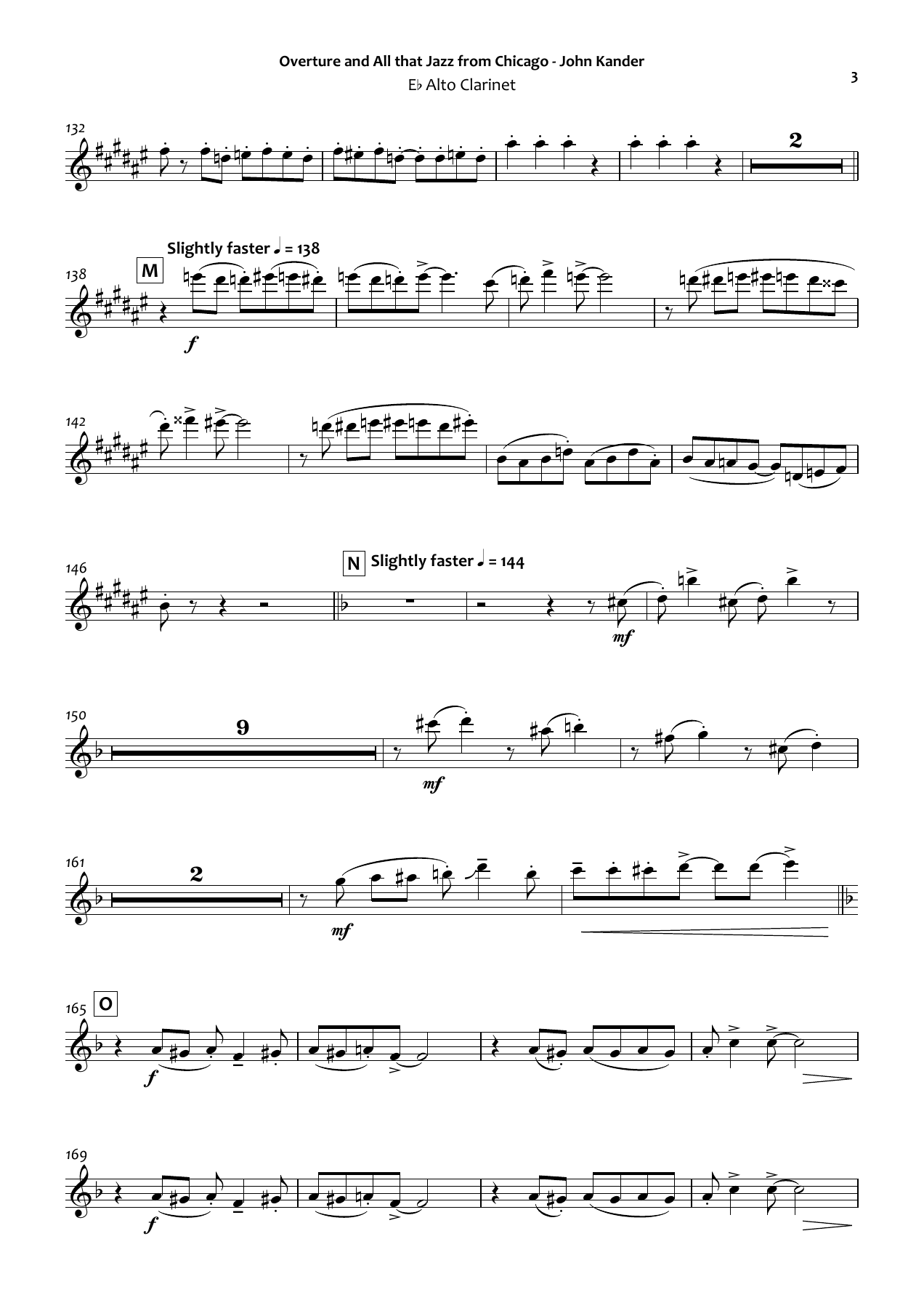 Alto Clarinet — page 3