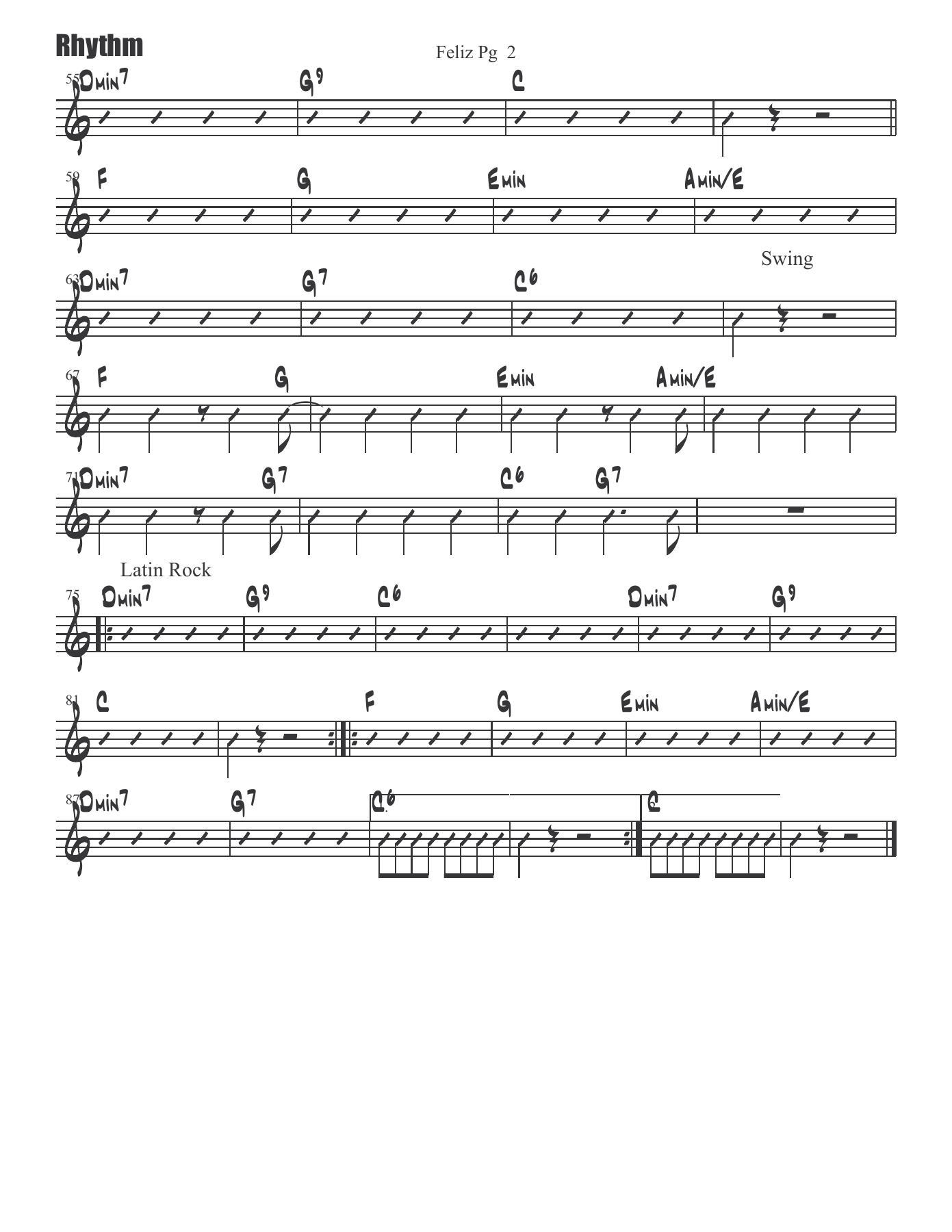 Feliz Navidad - 015 Rhythm — page 2