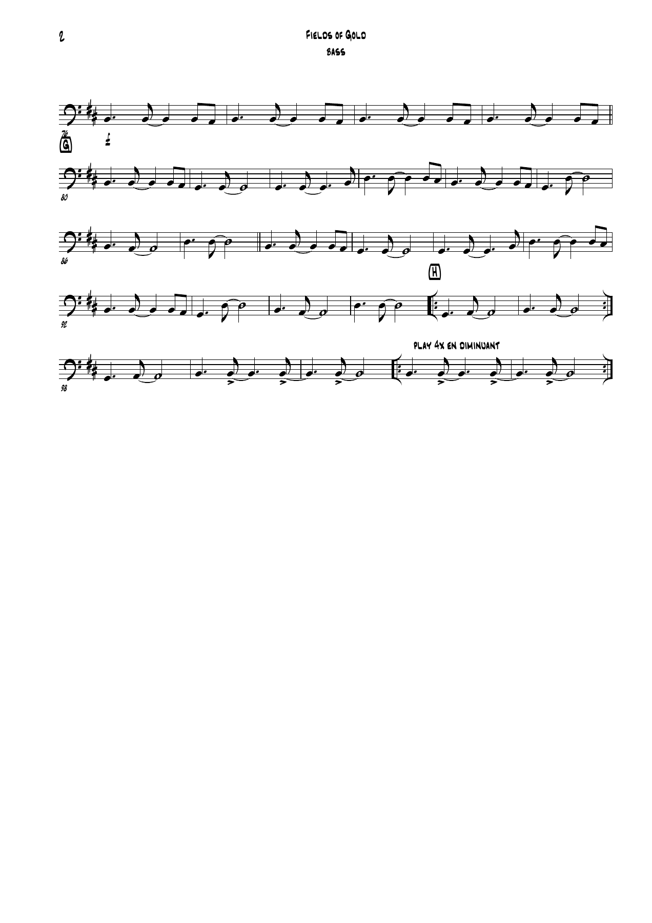 Contrebasse — page 2