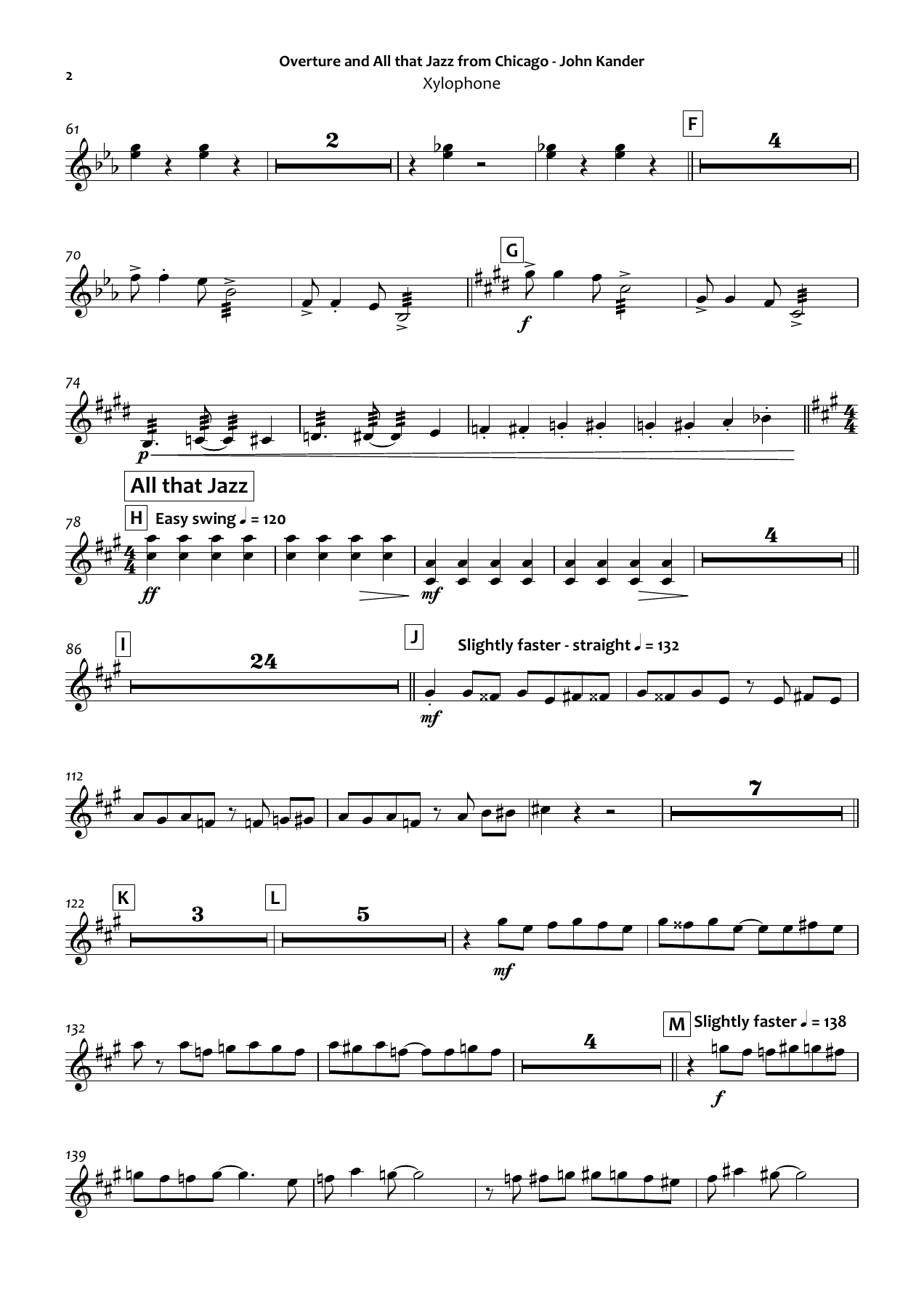 Xylophone — page 2