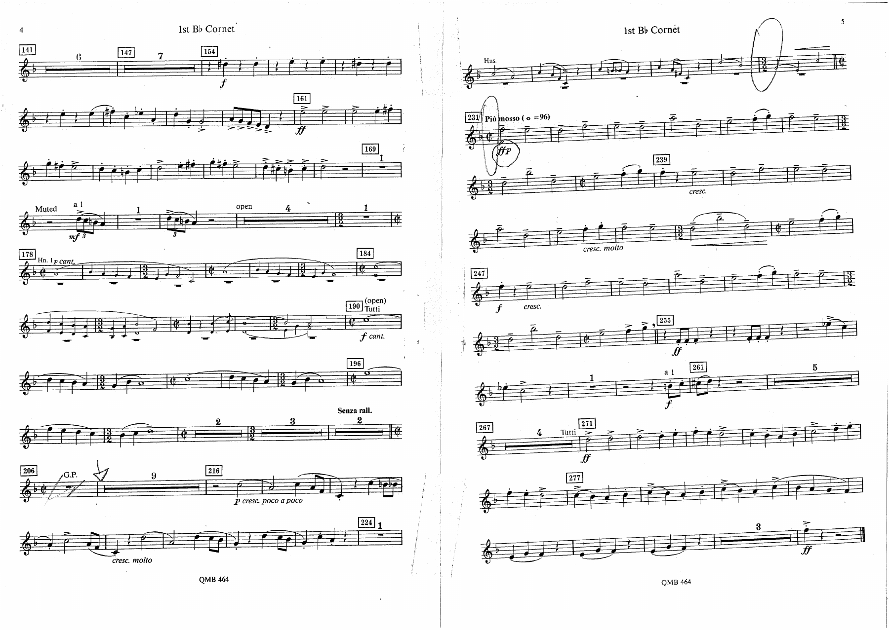 Overture to Candid - 16 - Cornet — page 2