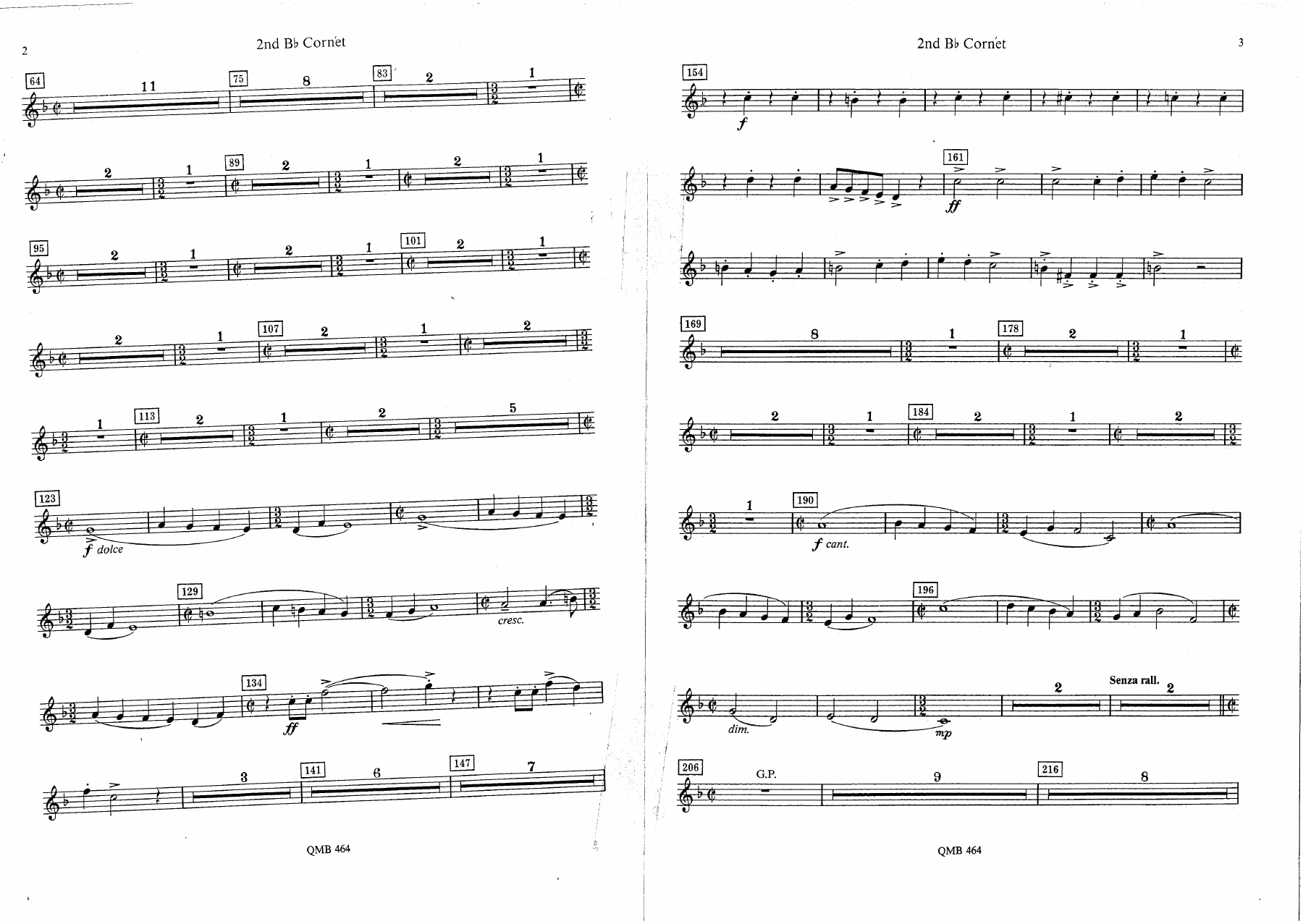 Overture to Candid - 17 - Cornet — page 2