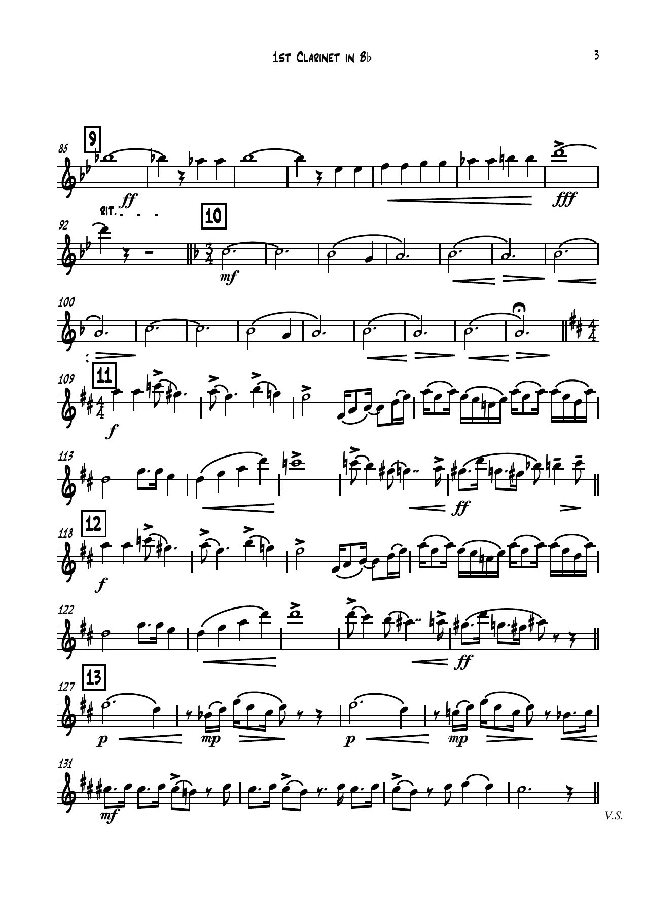 1 clarinete Bb — page 3