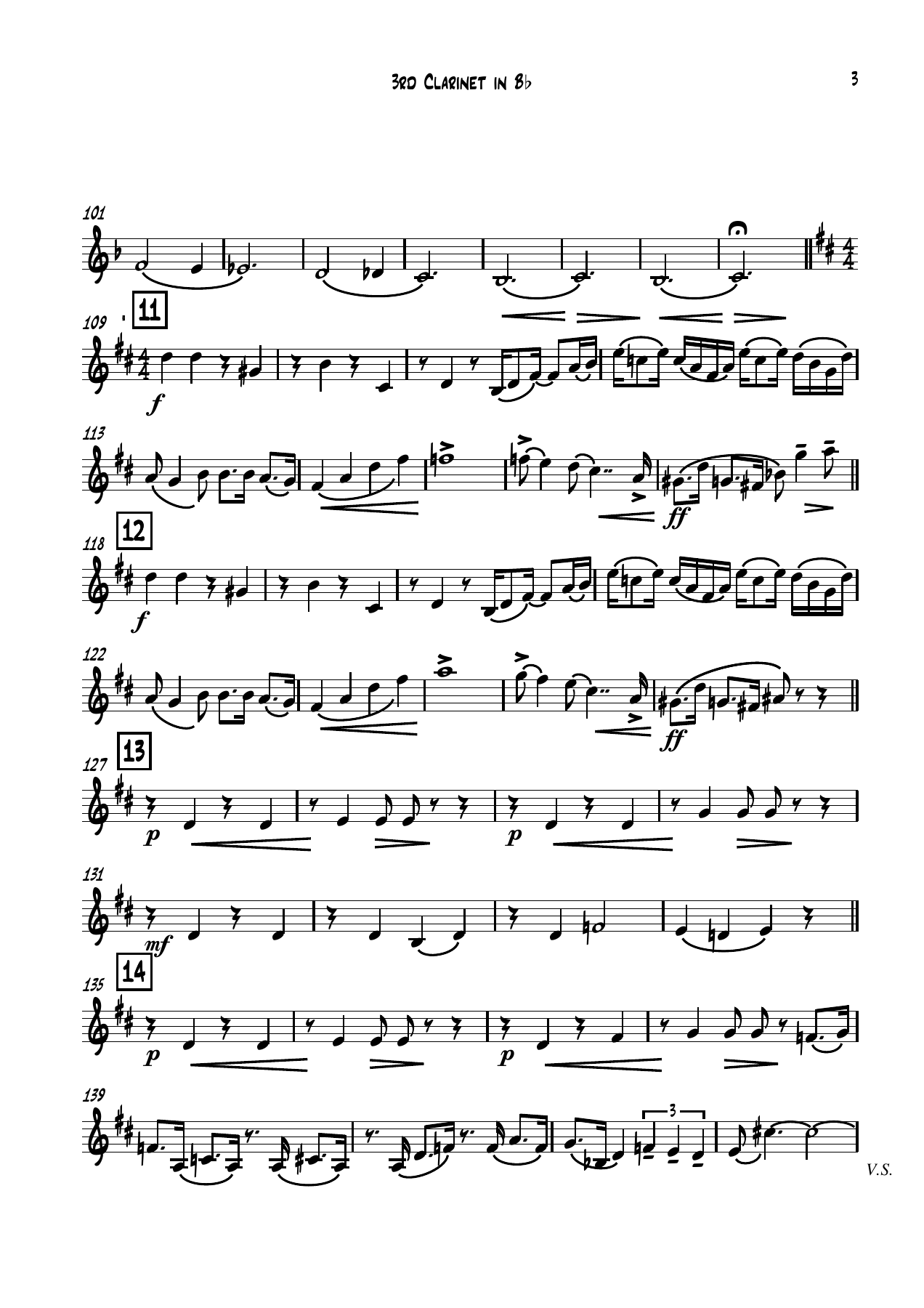 3 clarinete Bb — page 3