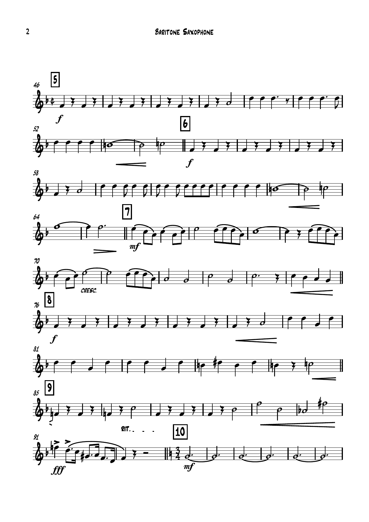 Bar Tono Sax — page 2