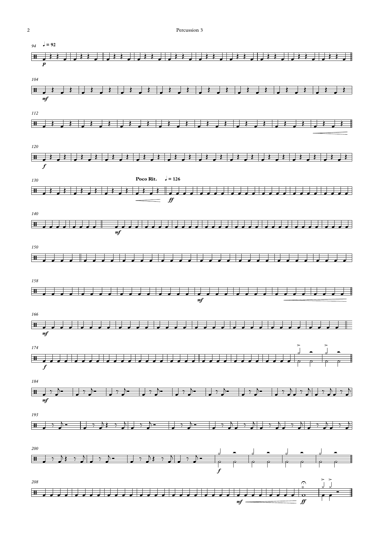 28 POPS IN THE SPOTS - Percussion — page 2