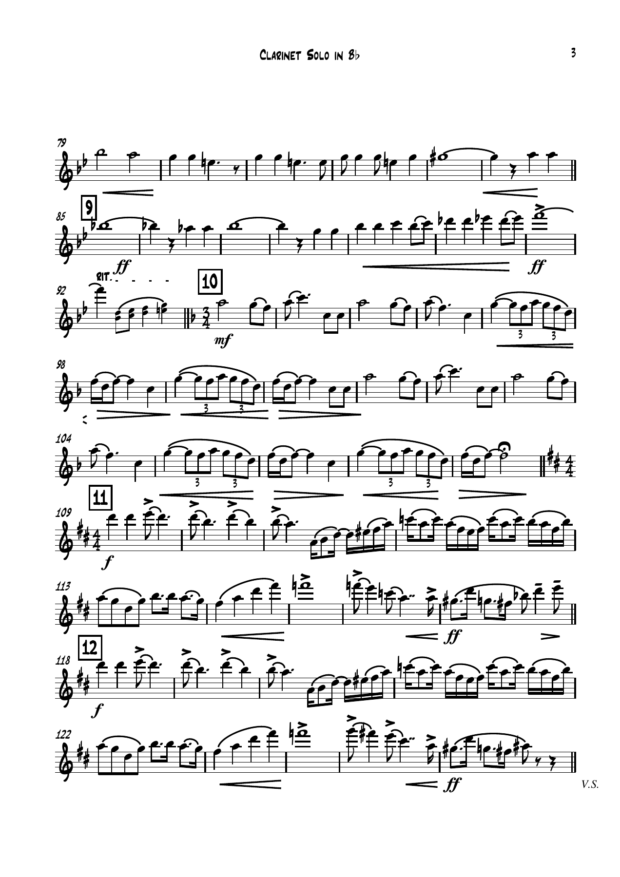 Clarinete Solo In Bb — page 3