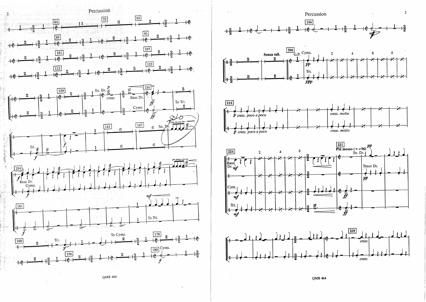 Overture to Candid - 31 - Percussion — page 2