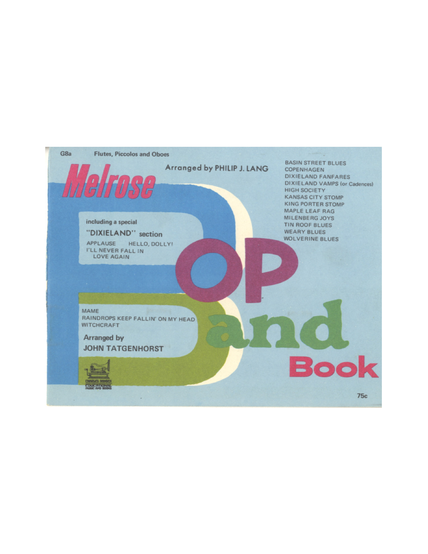 Rain Drops Keep Falling On My Head — sheet music preview