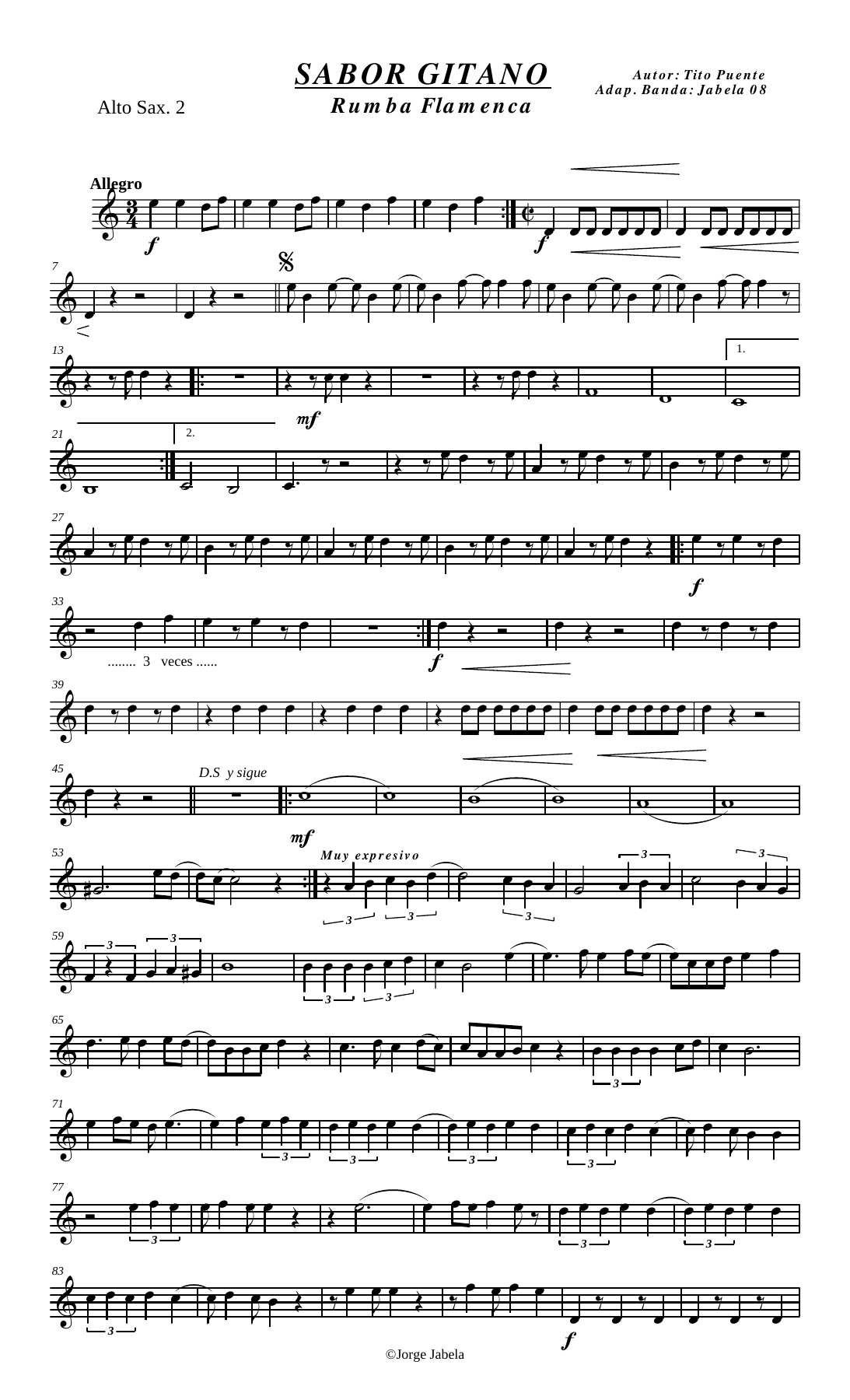 Sabor Gitano — page 3