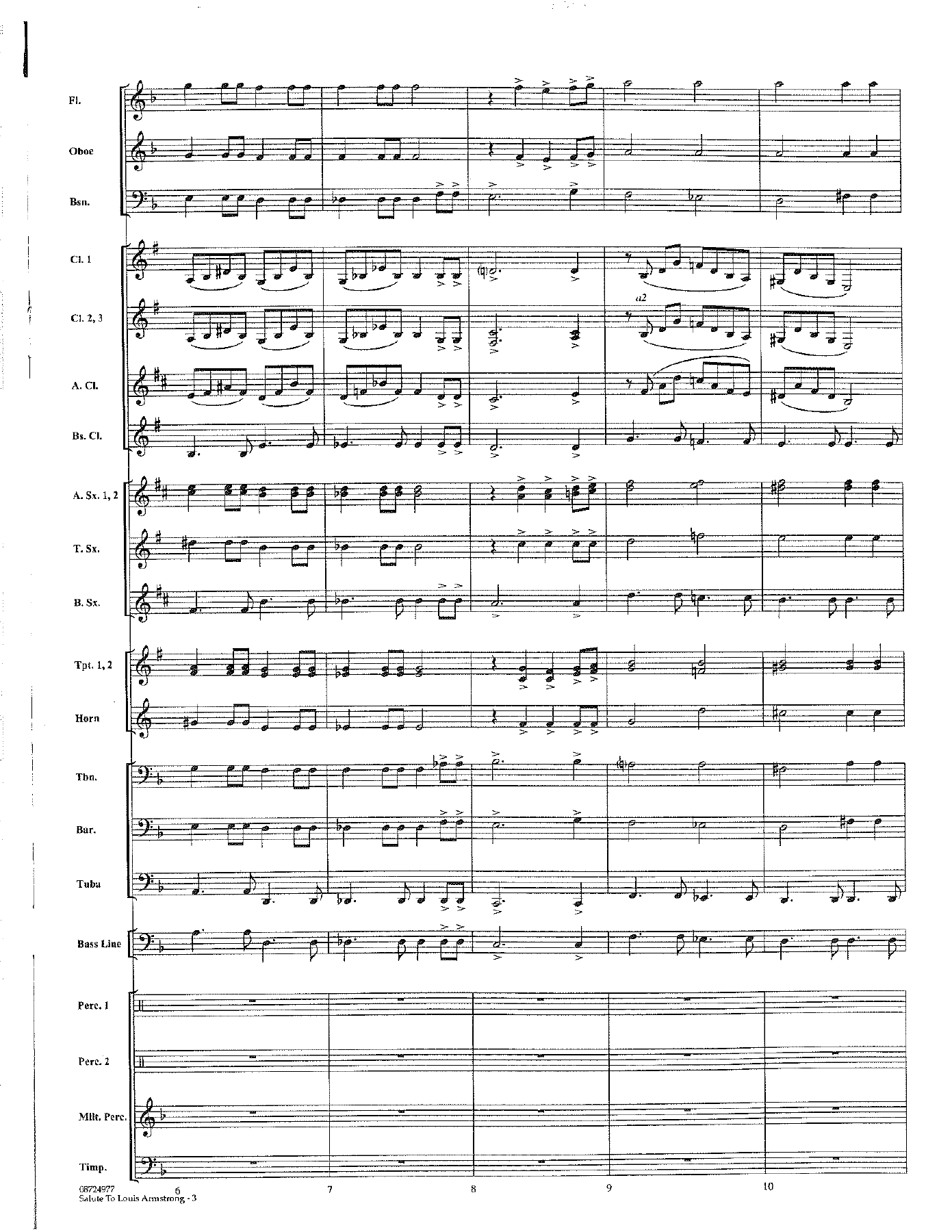 Salute To Louis Armstrong — page 3