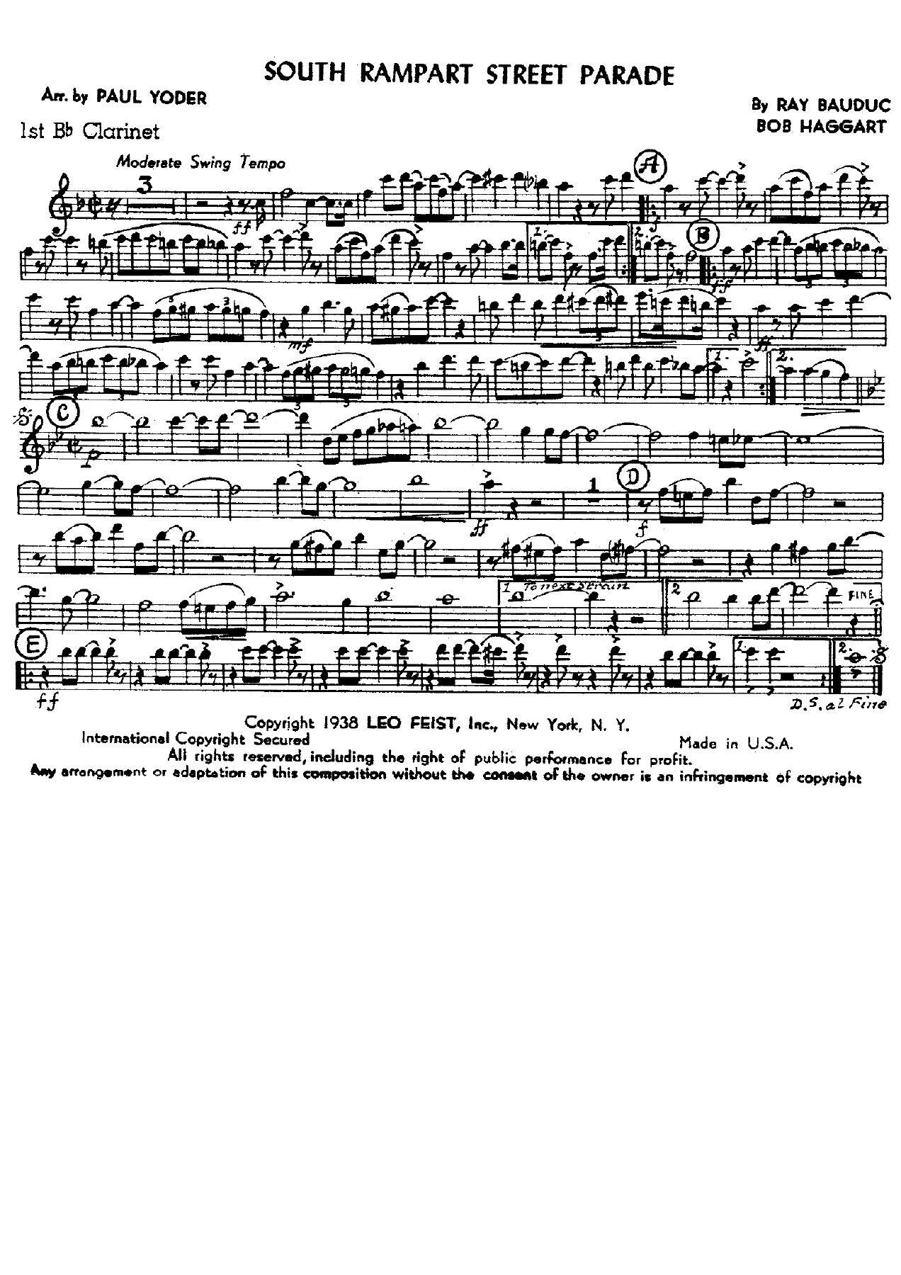 South Rampart Street Parade — page 3