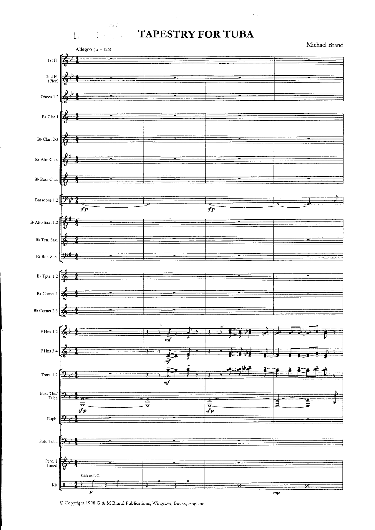 Tapestry For Tuba — page 2