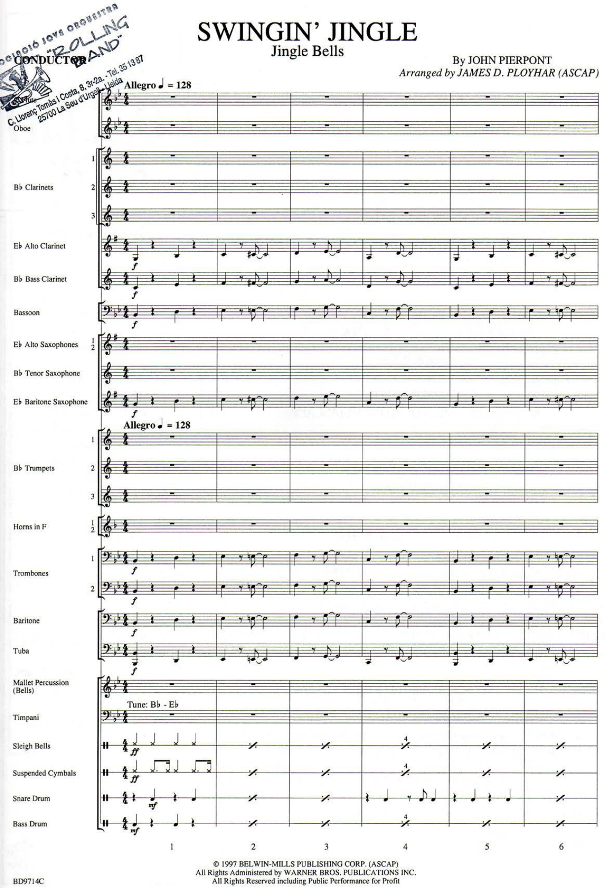 Swingin Jingle Band — page 2