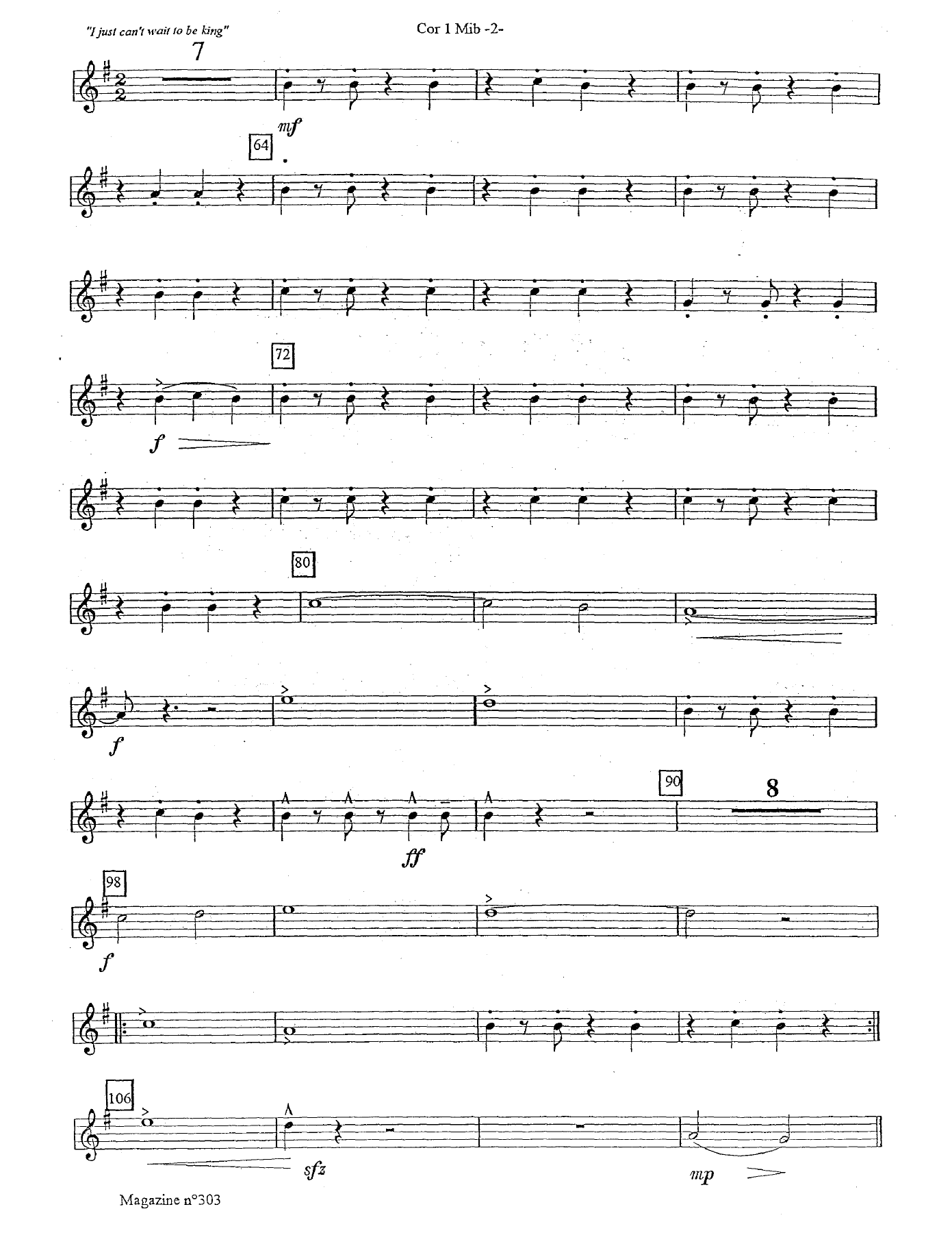 The Lion King - Cor Mib — page 2