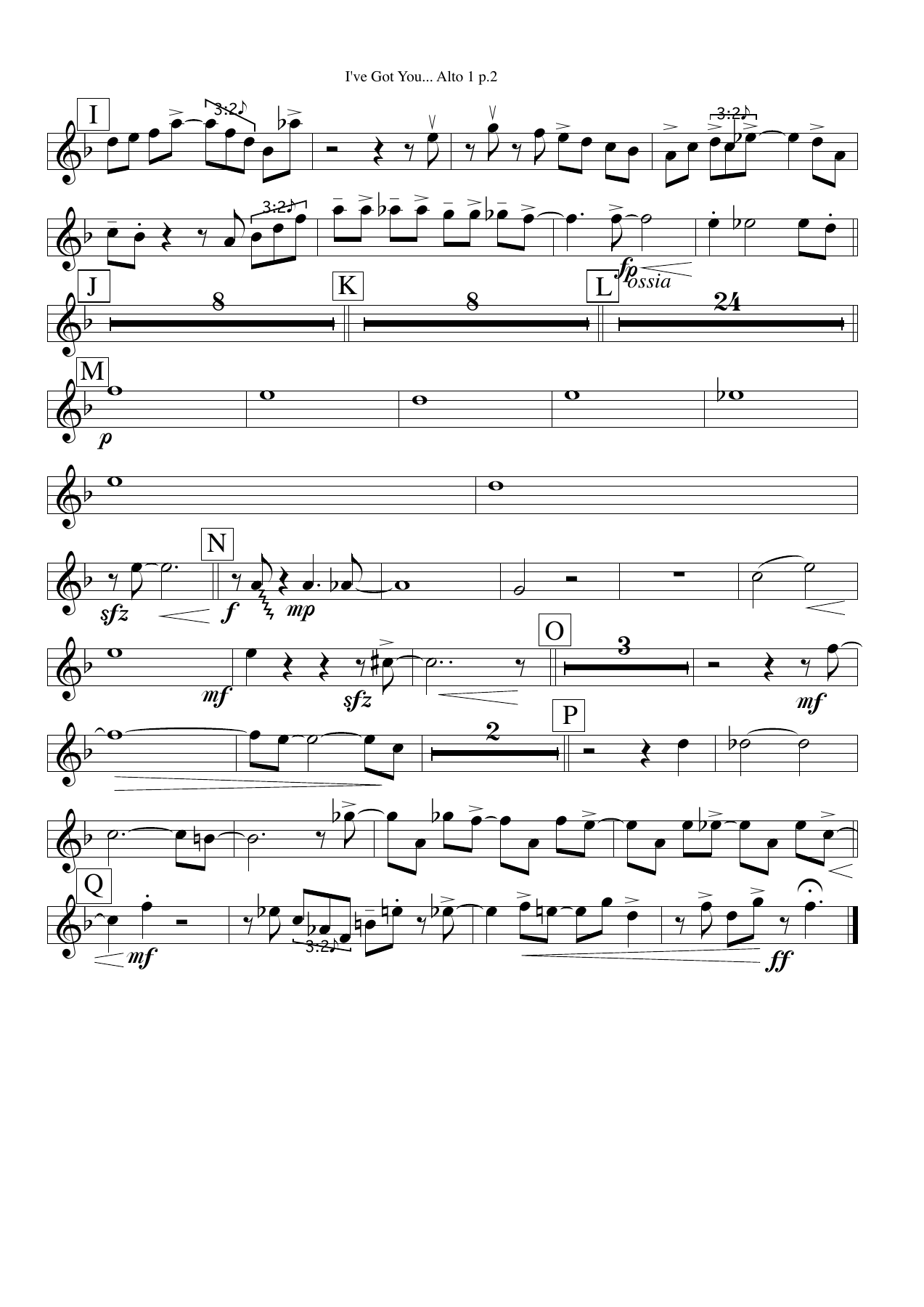 I Got You Alto1 — page 2