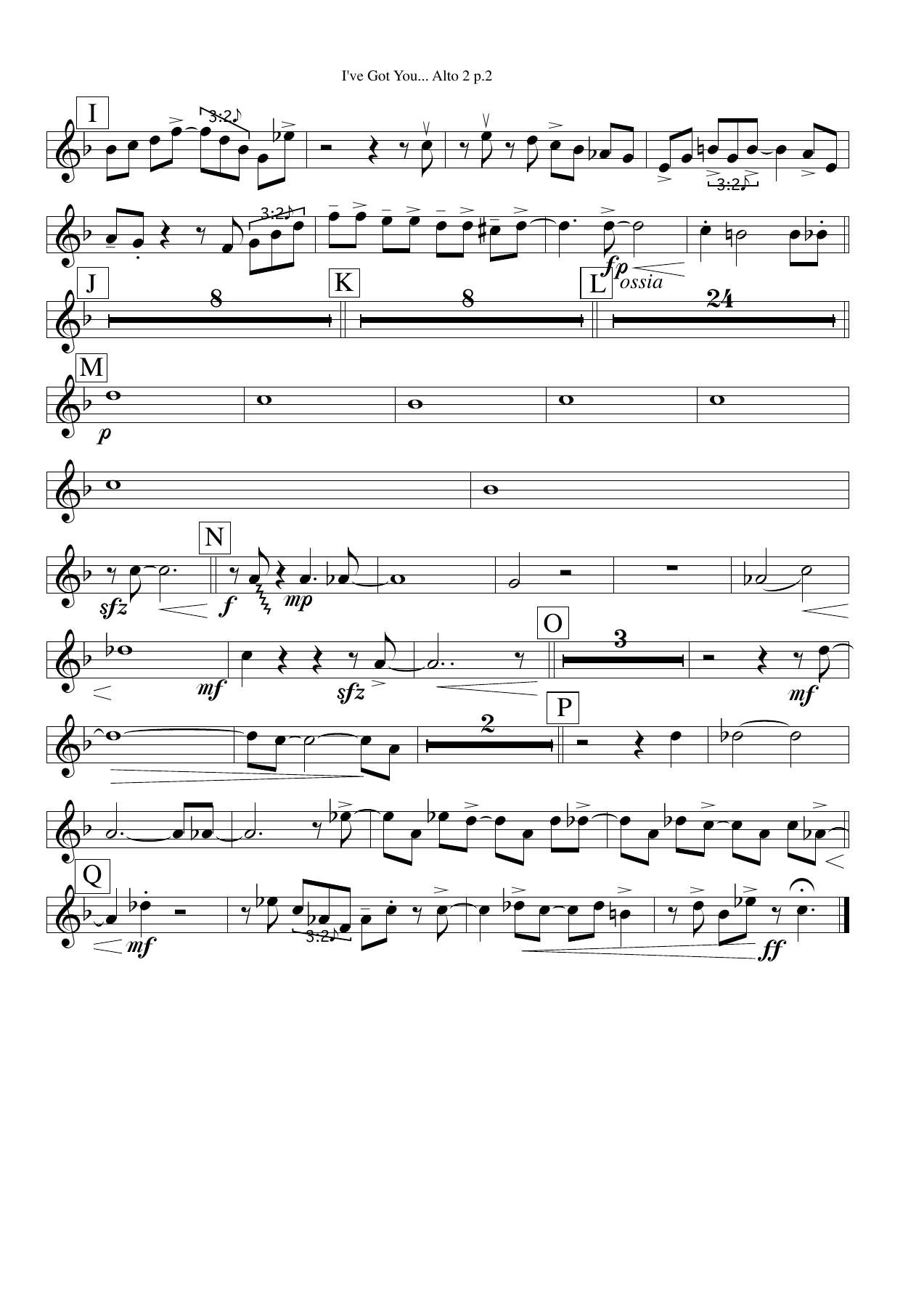 I Got You Alto2 — page 2