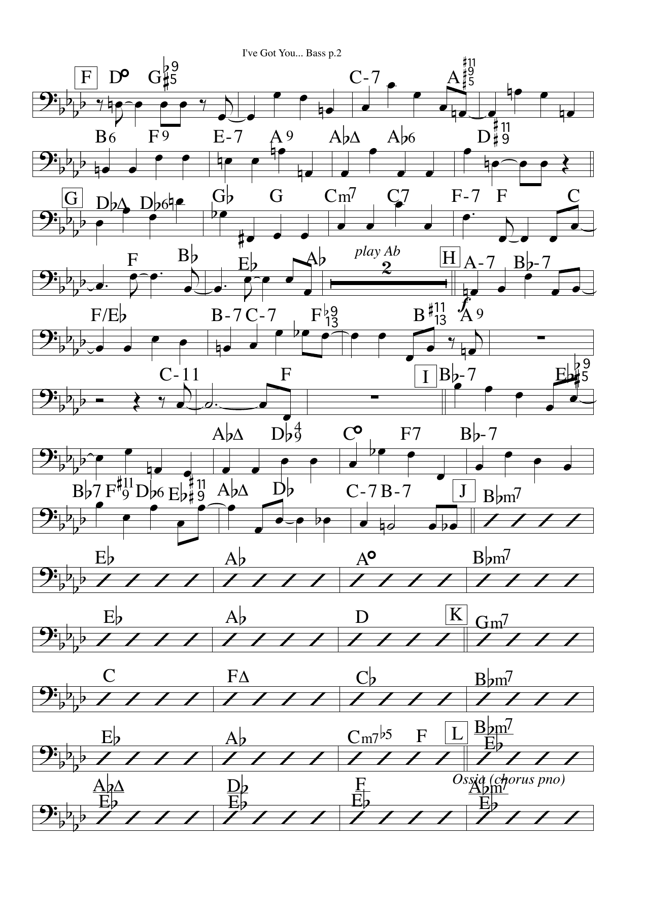 I Got You Bass — page 2