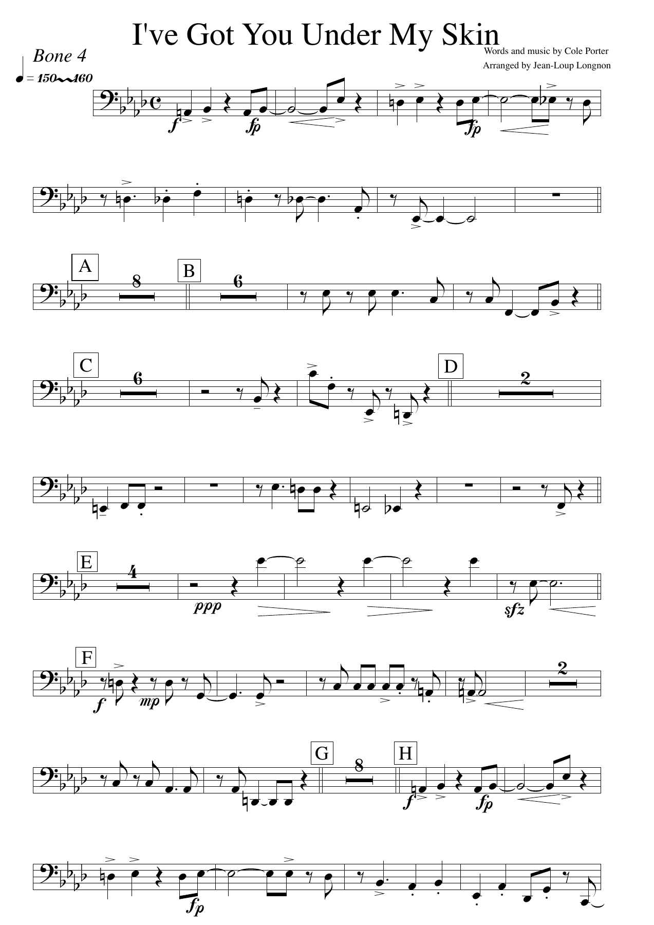 I Got You Tb4 — sheet music cover (first page)