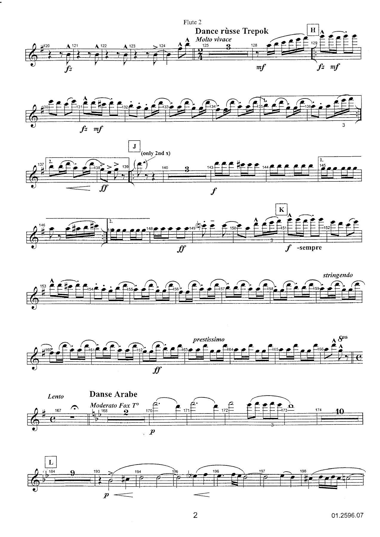 The Nutcracker Swing - Flute — page 2