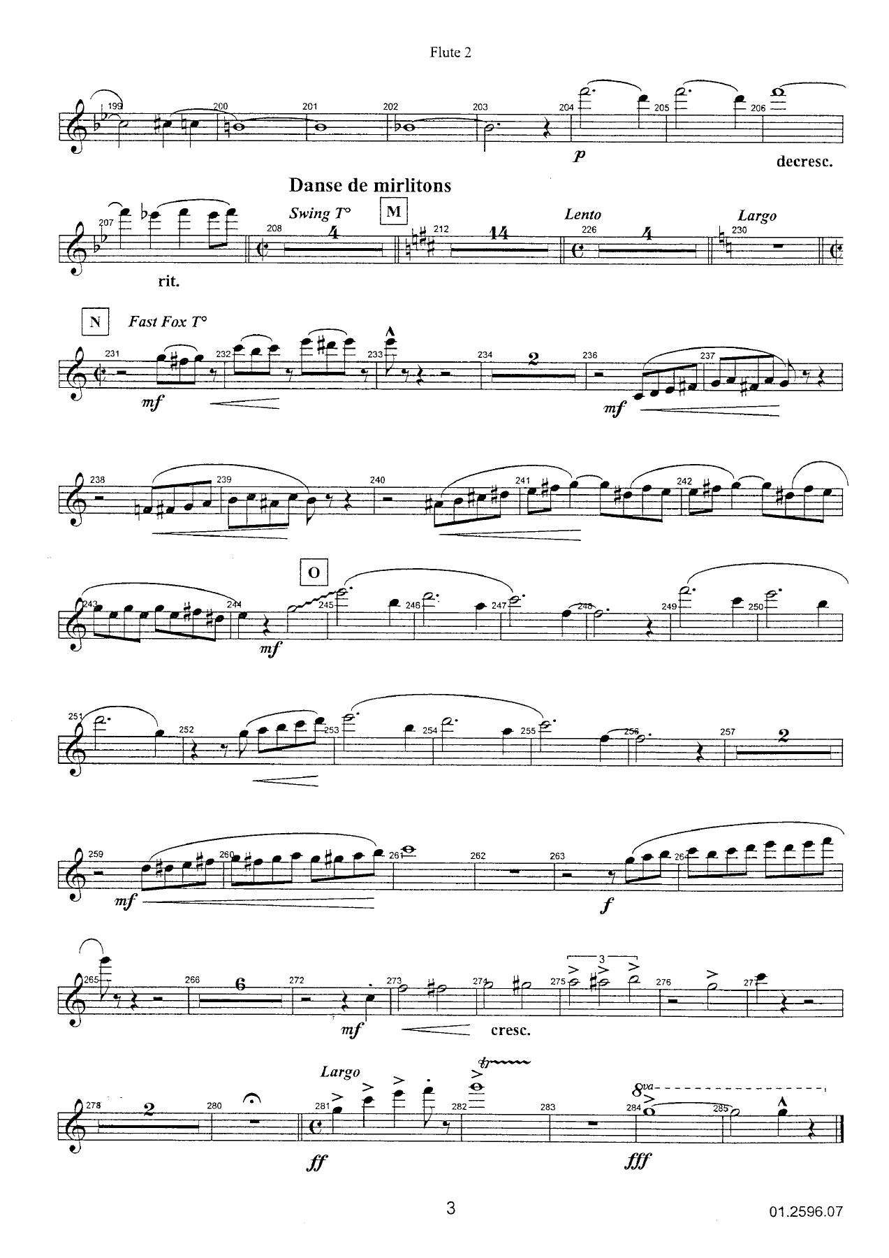 The Nutcracker Swing - Flute — page 3
