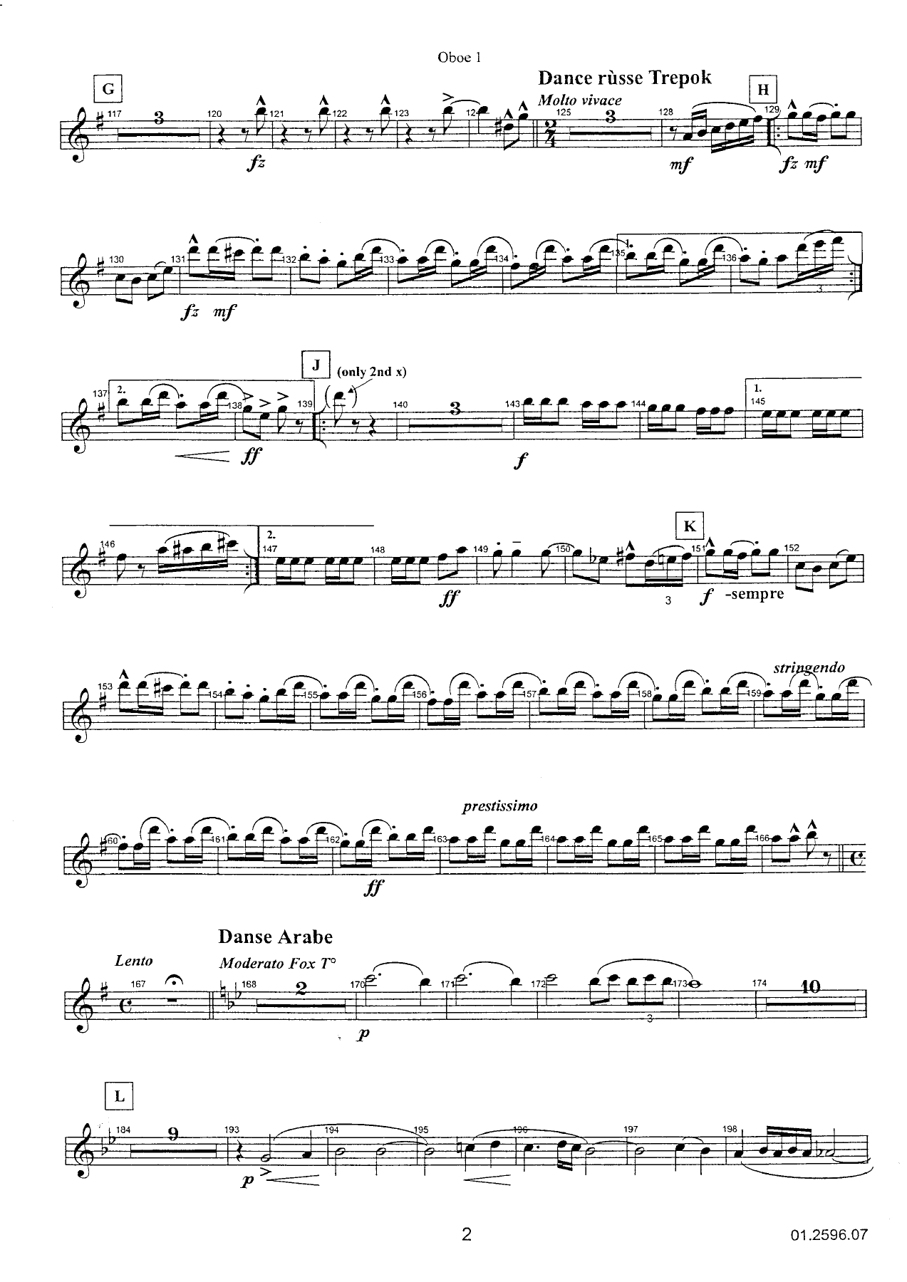 The Nutcracker Swing - Oboe — page 2