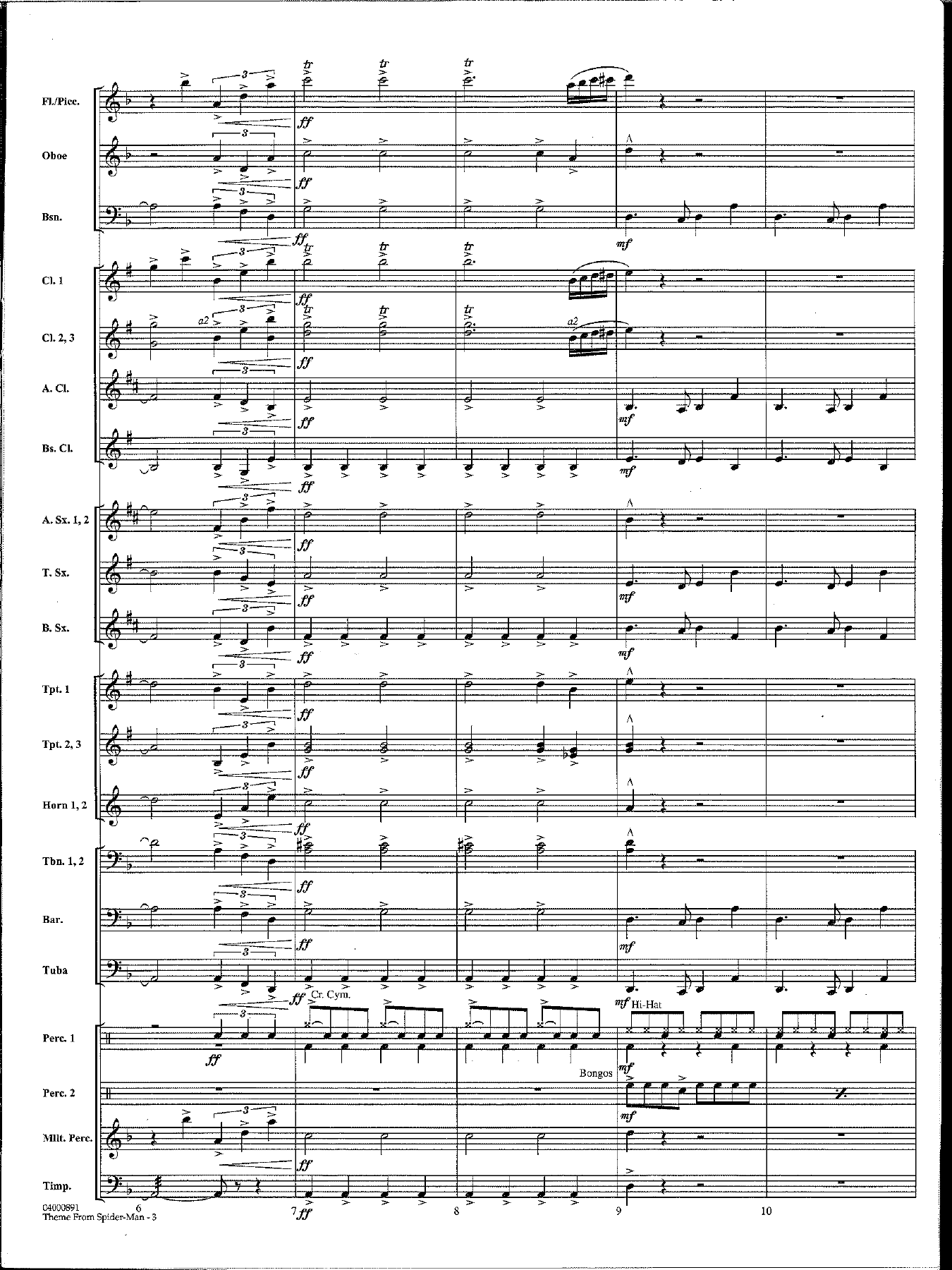 Theme From Spider-Man — page 3
