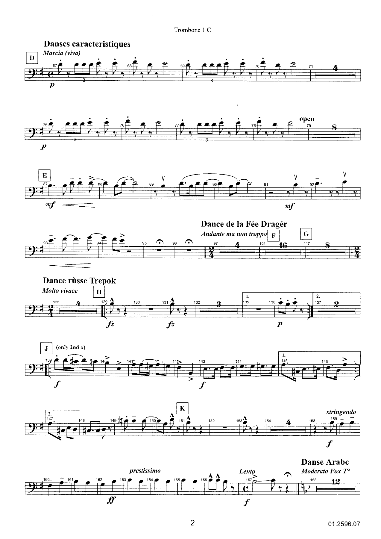 The Nutcracker Swing - Trombone — page 2