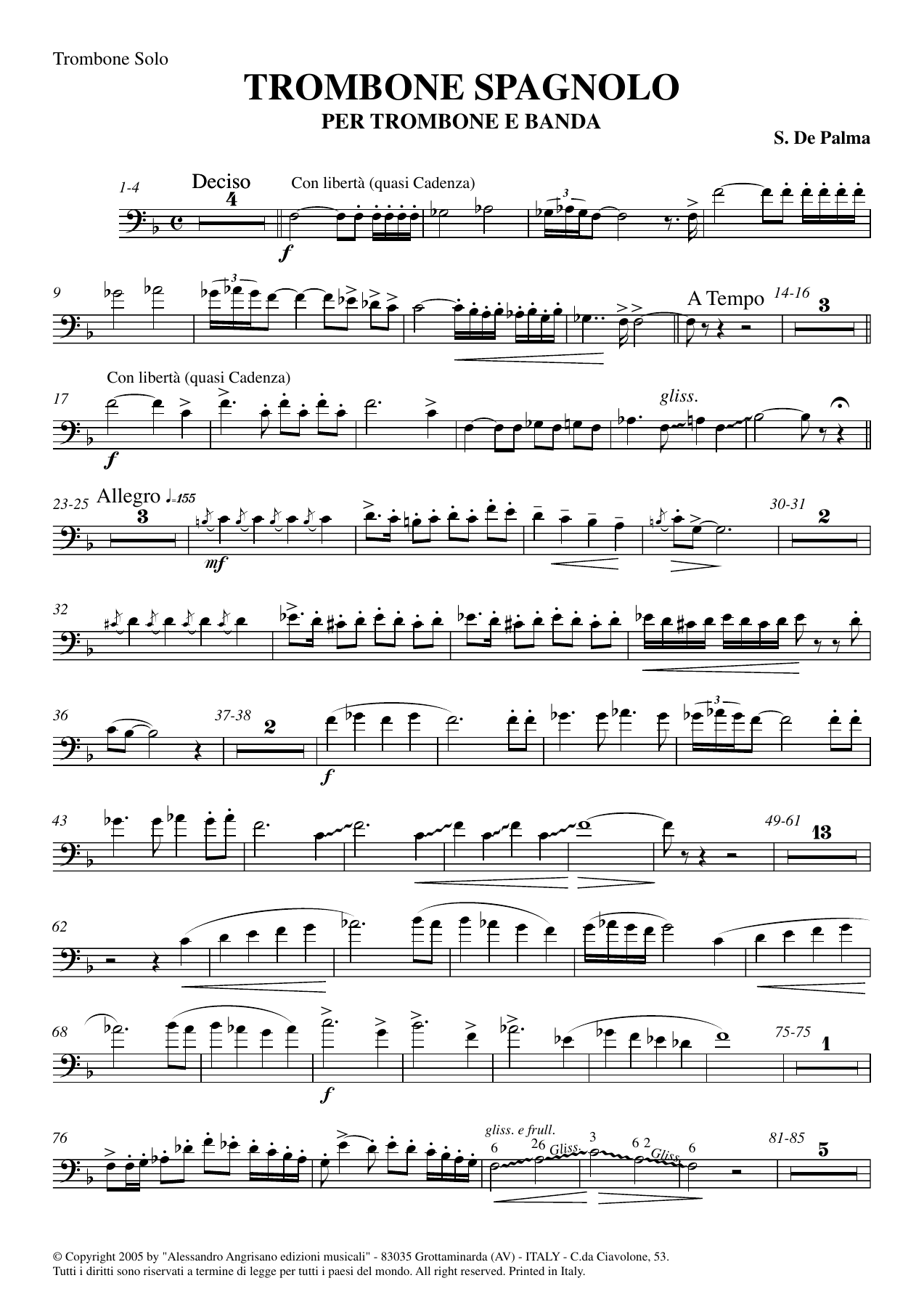 tropar — sheet music preview