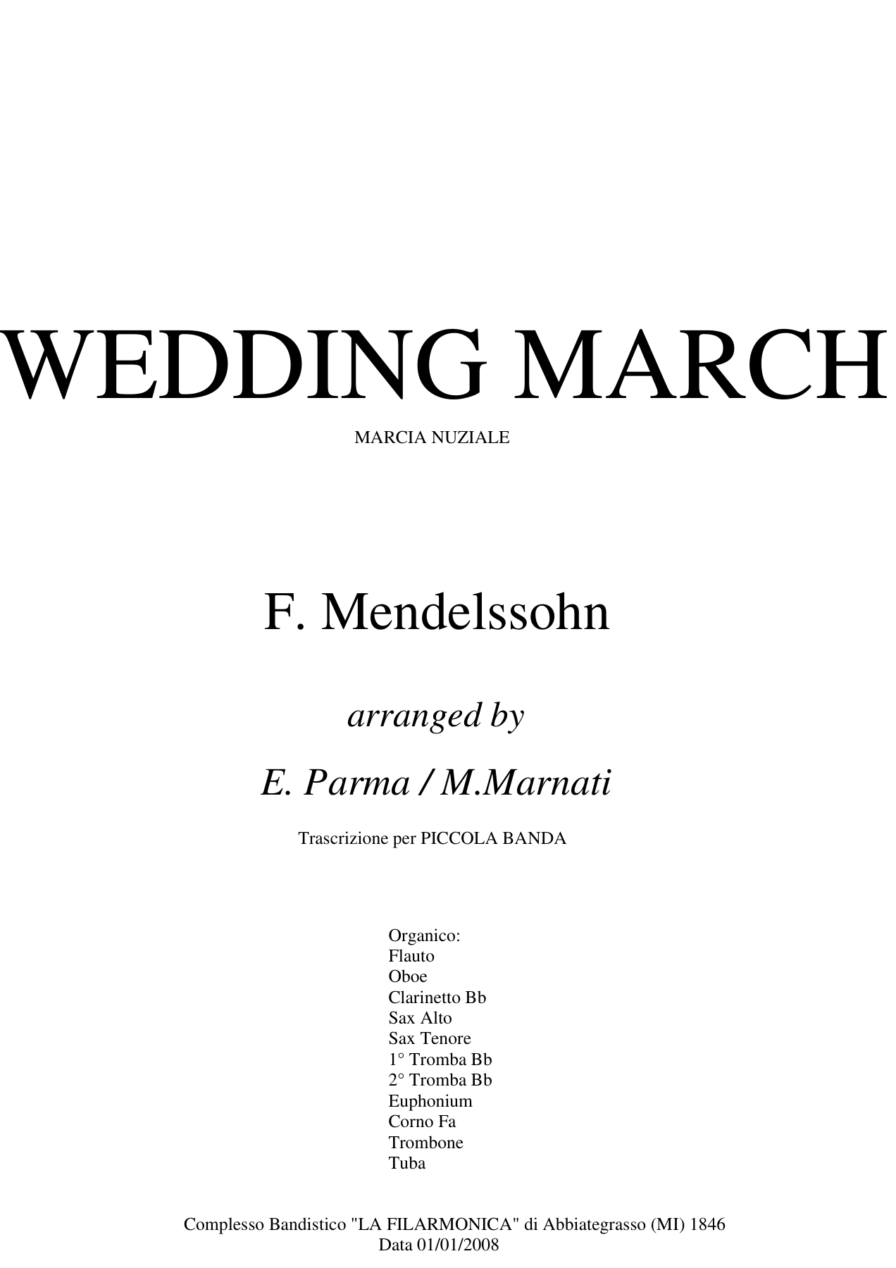 Wedding March — page 2