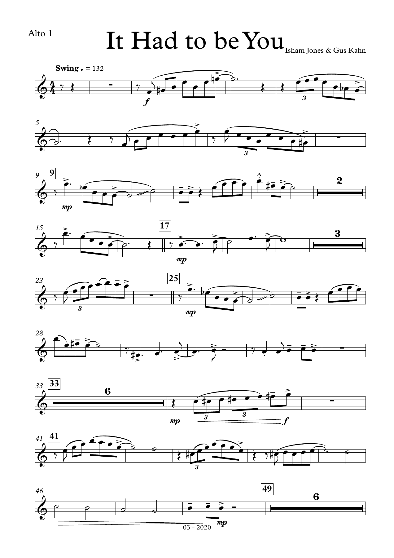 It Had To Be You.Vocal — page 3