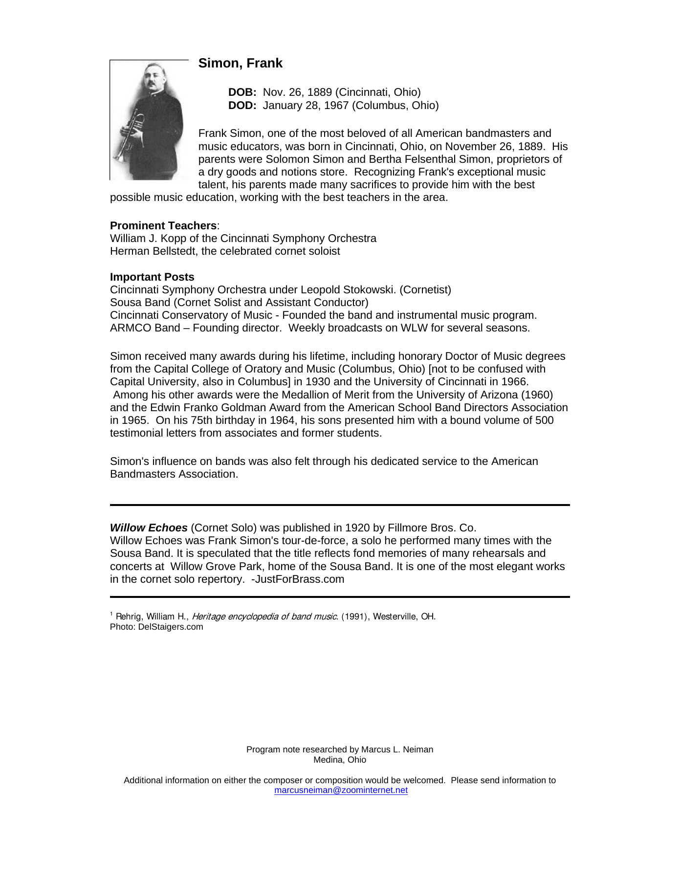 Willow Echoes F.Simon Tpt Solo — page 2