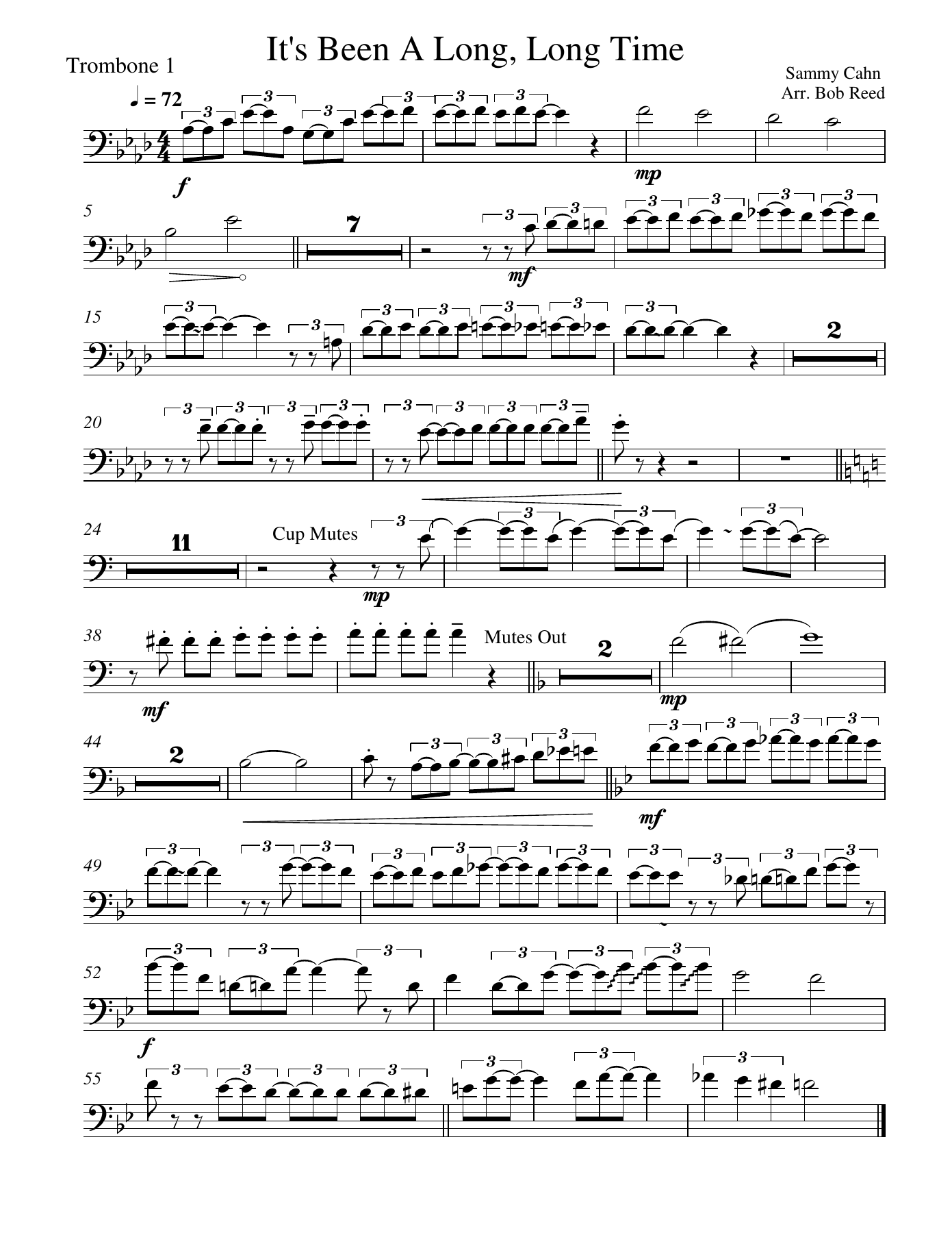 LLT Bone — sheet music cover (first page)